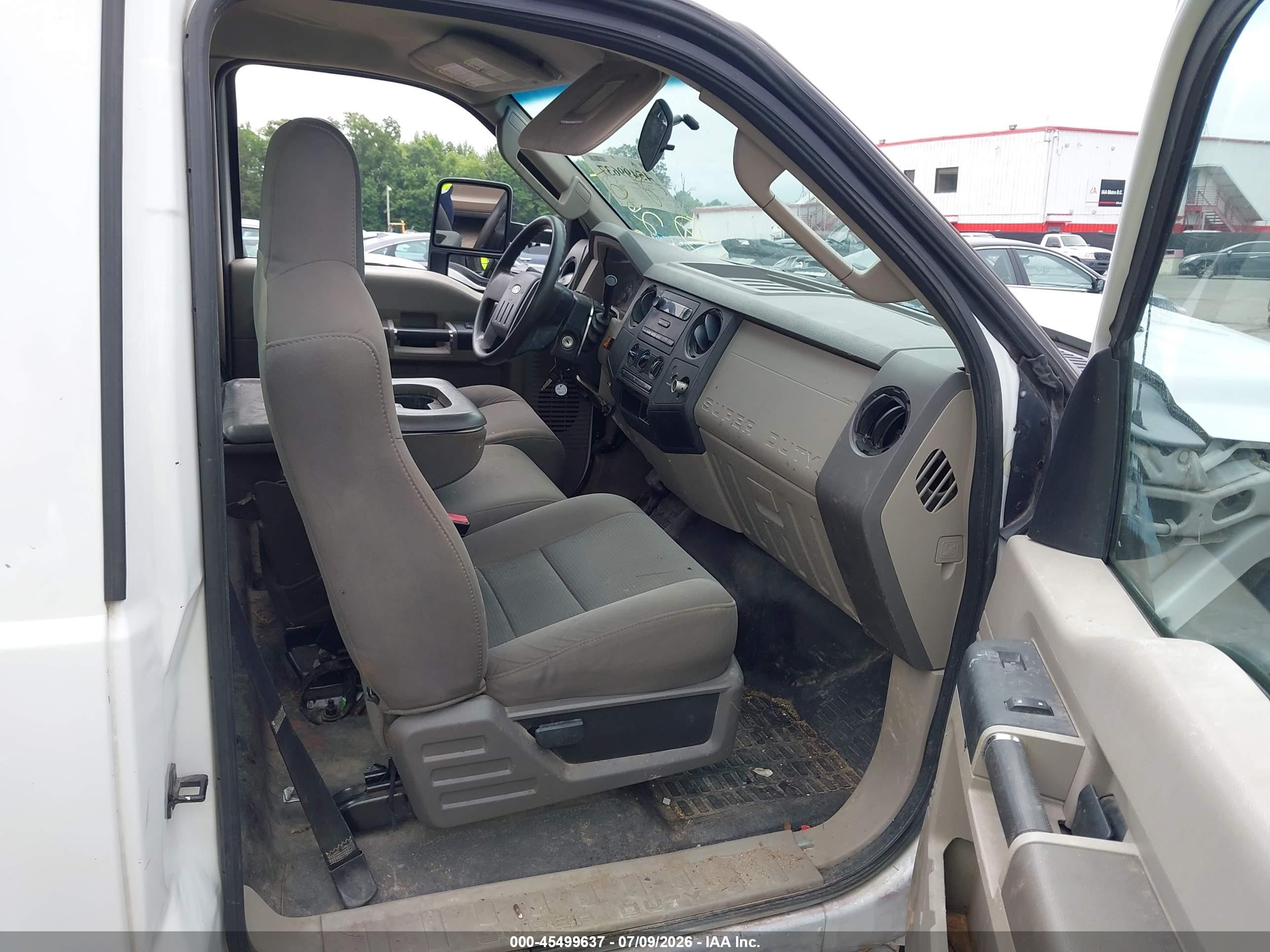 2009 Ford Super Duty F-250 Srw Xl/xlt White vin: 1FTNF21509EB24599