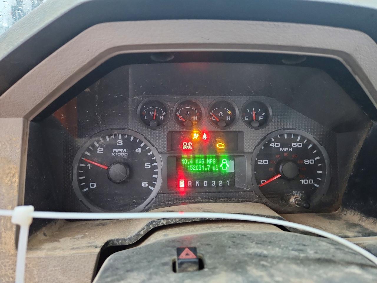2008 Ford F250 Super Duty Желтый vin: 1FTNF21518EB67265