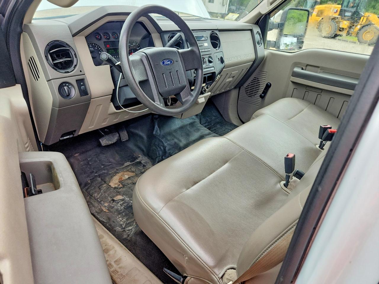 2008 Ford F250 Super Duty White vin: 1FTNF21558EA07891
