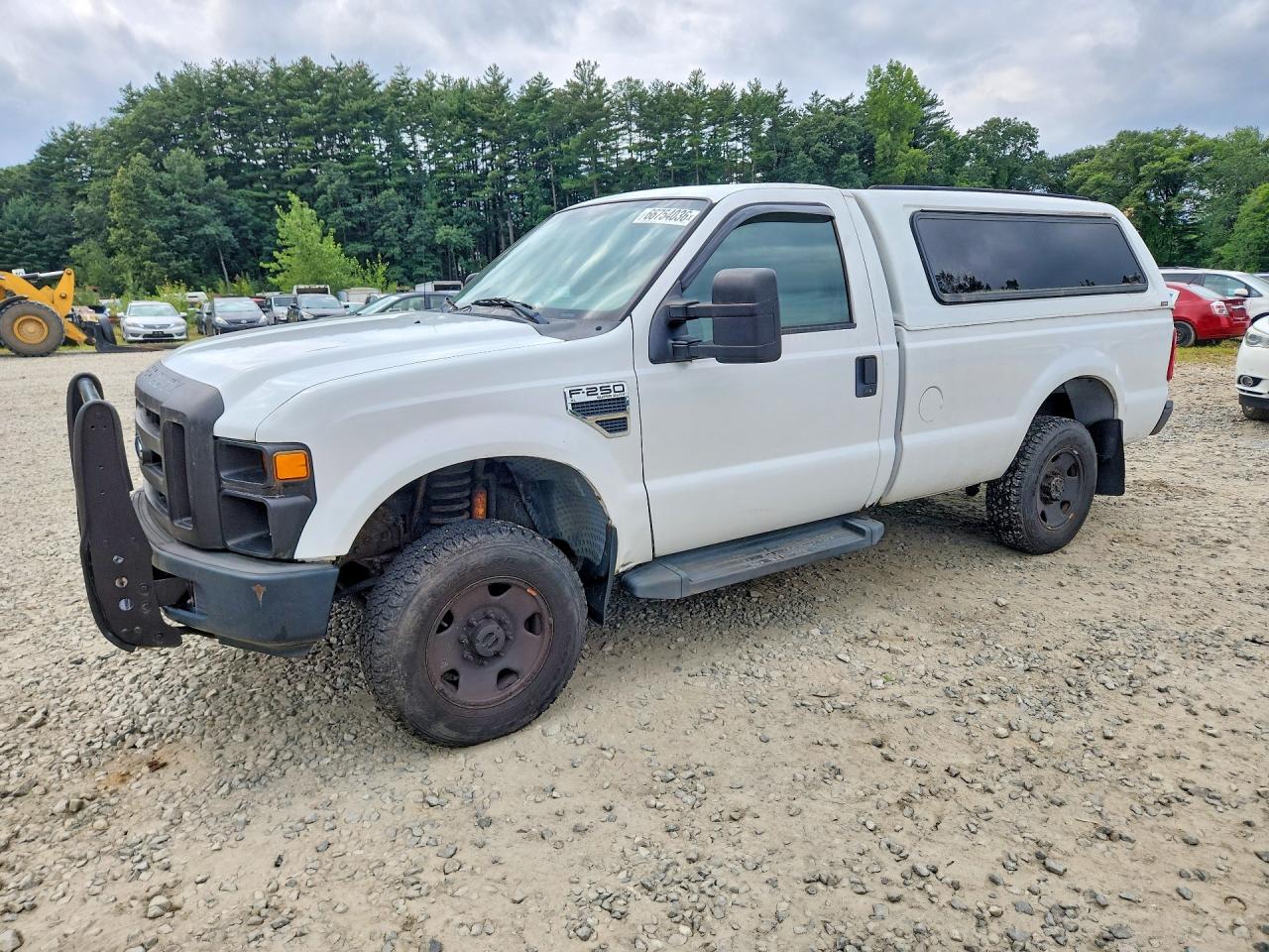 2008 Ford F250 Super Duty White vin: 1FTNF21558EA07891