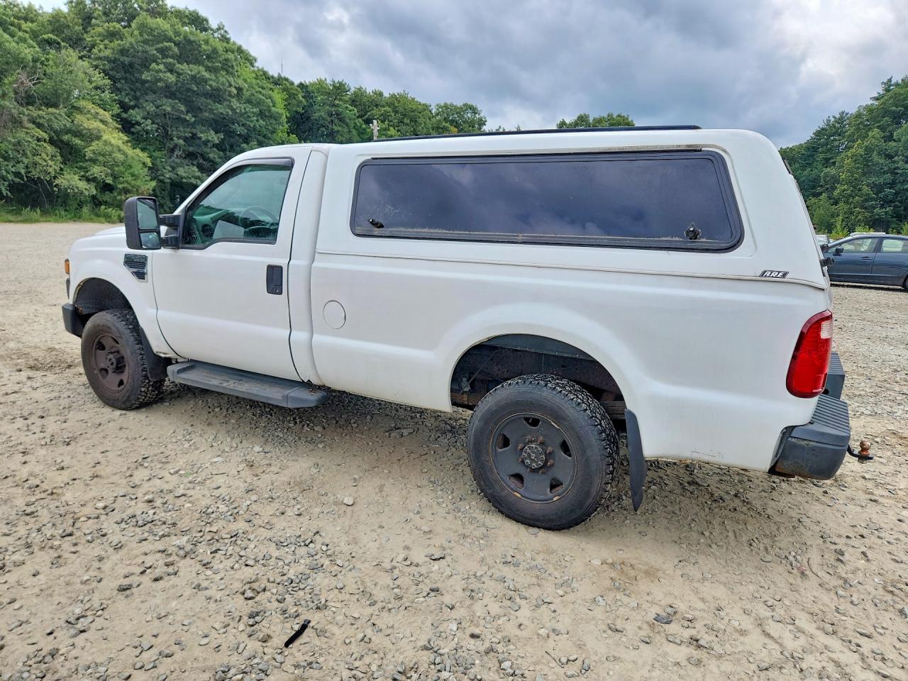 2008 Ford F250 Super Duty White vin: 1FTNF21558EA07891