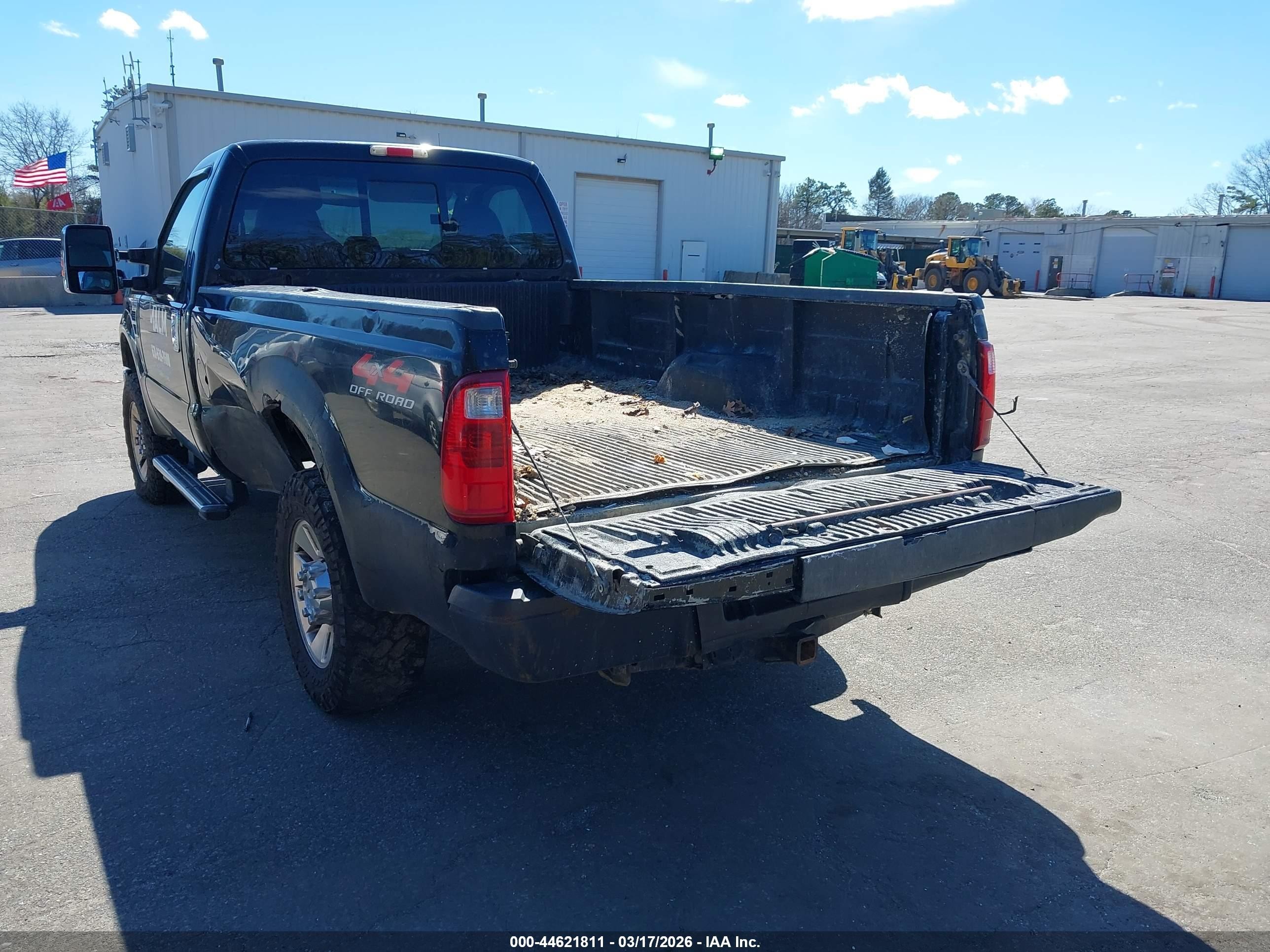 2008 Ford F-250 Xl/xlt Black vin: 1FTNF21568EB03383