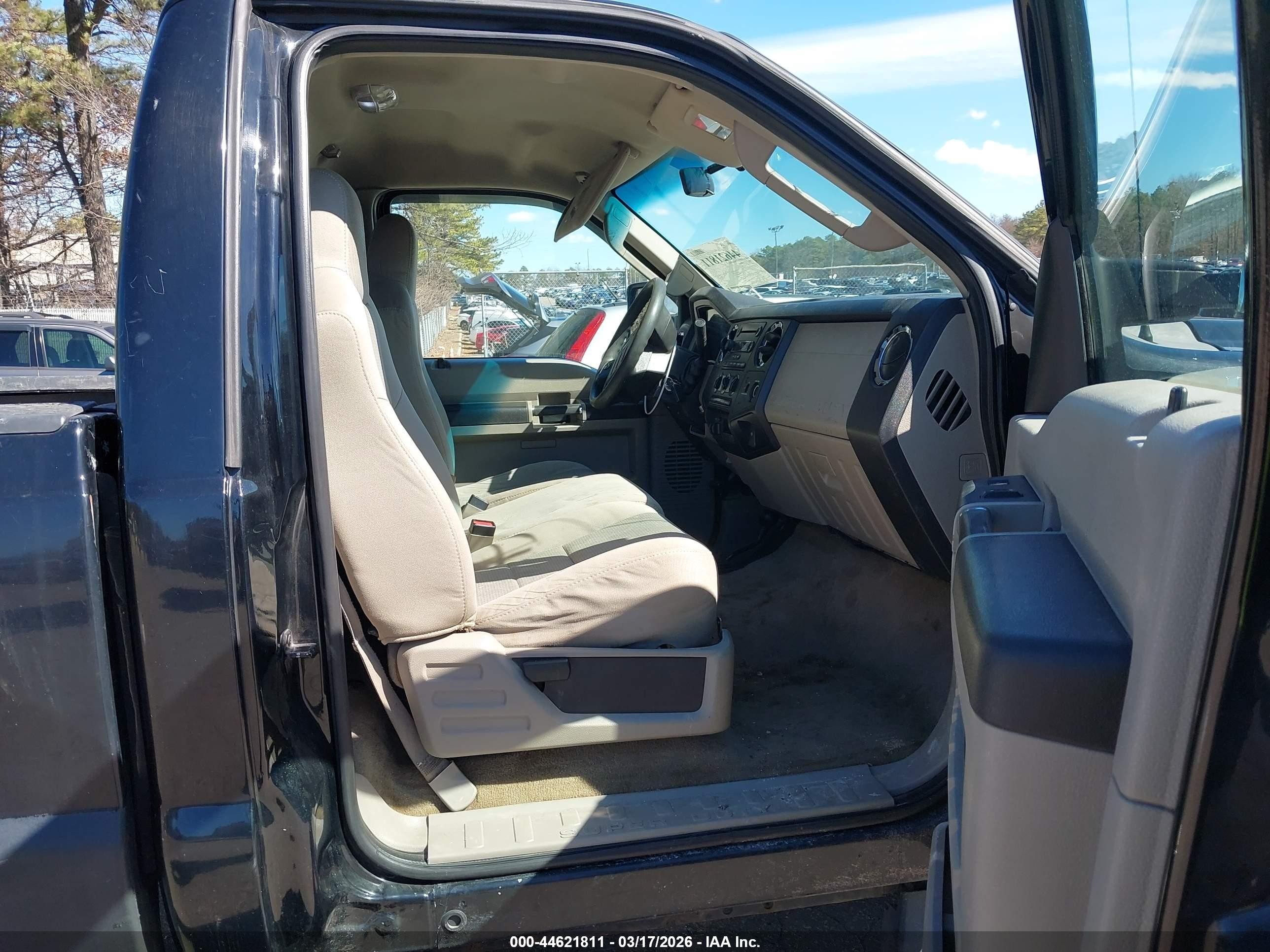 2008 Ford F-250 Xl/xlt Black vin: 1FTNF21568EB03383