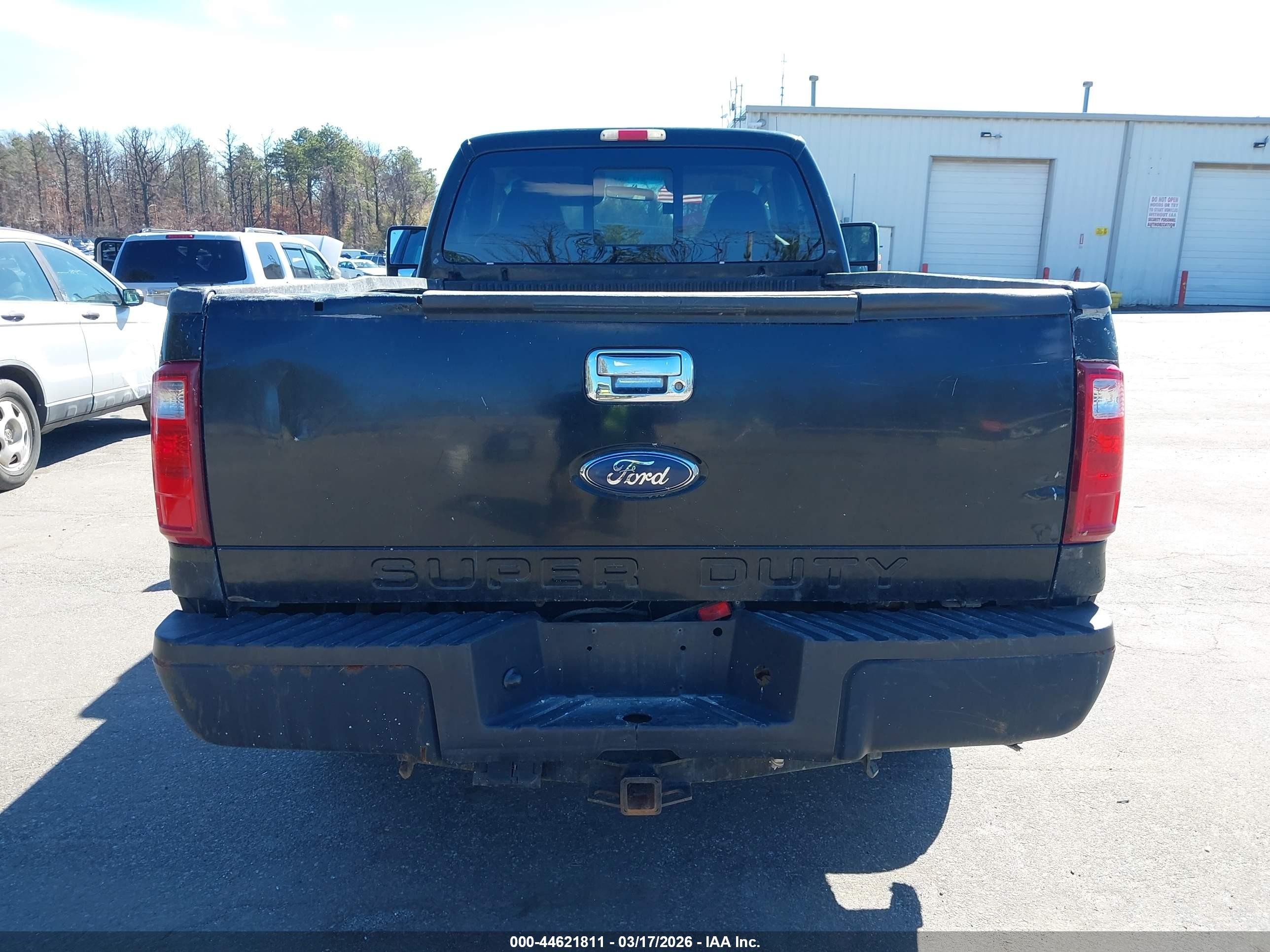 2008 Ford F-250 Xl/xlt Black vin: 1FTNF21568EB03383