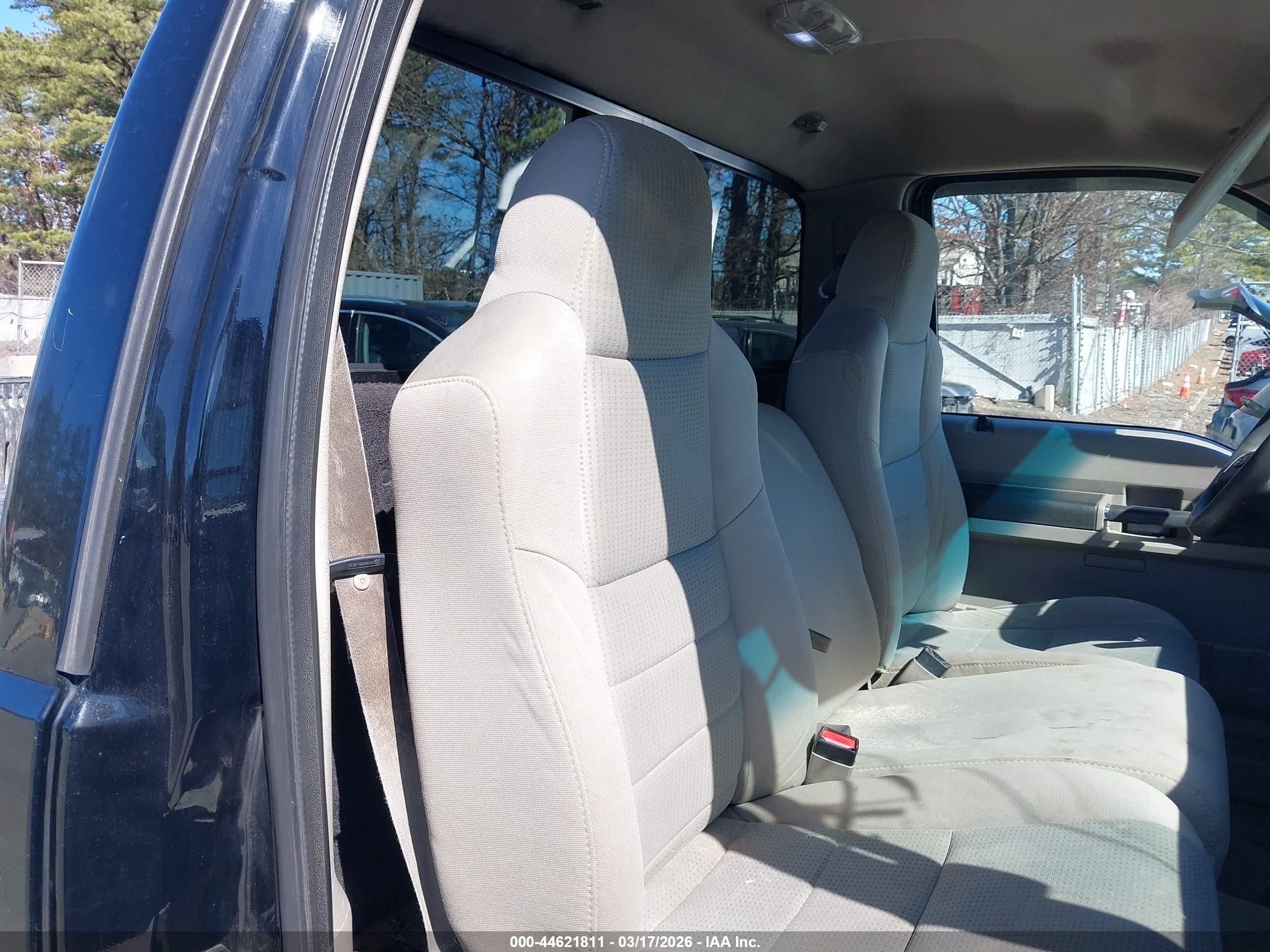2008 Ford F-250 Xl/xlt Black vin: 1FTNF21568EB03383
