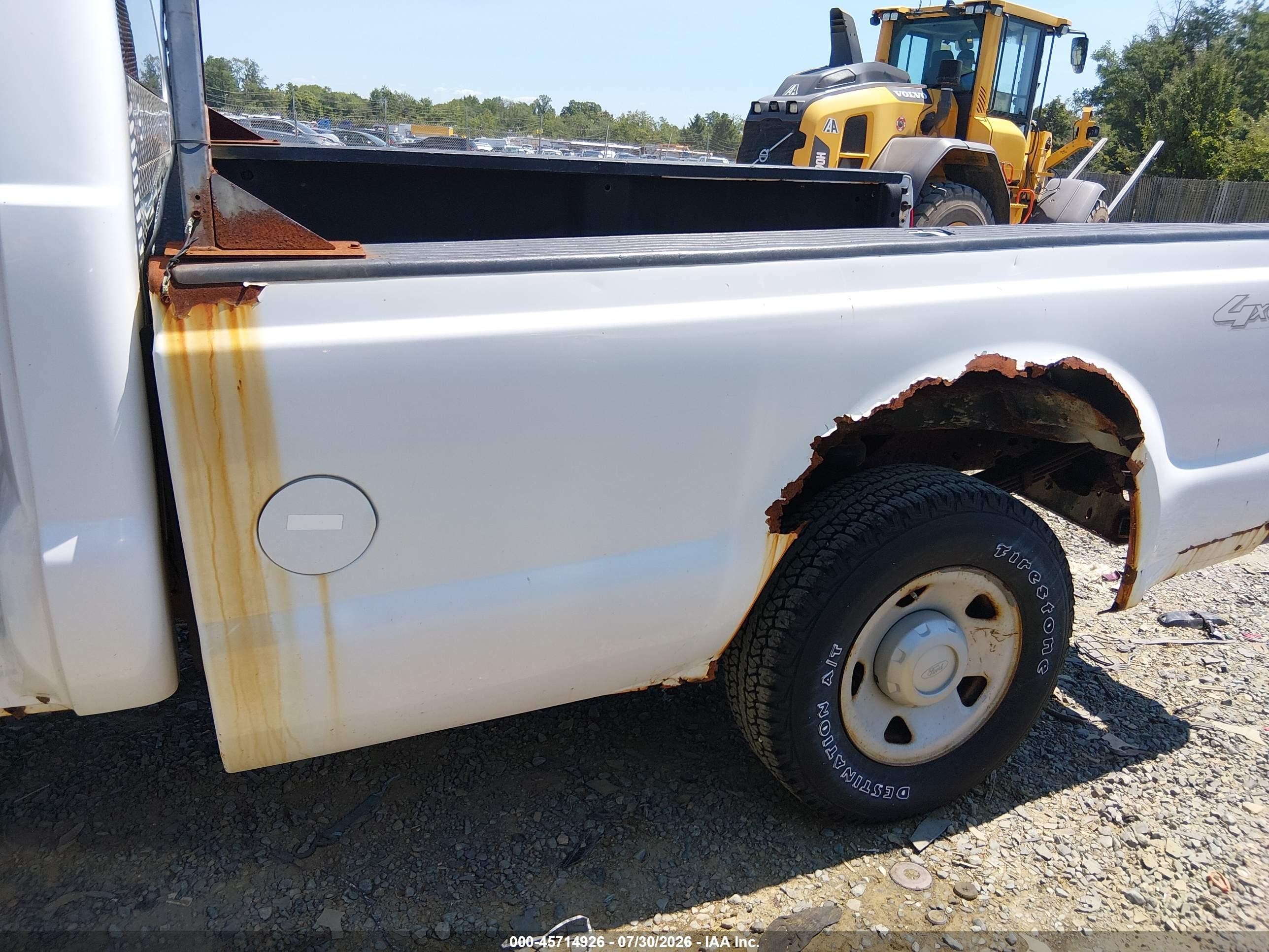 2008 Ford Super Duty F-250 Srw Xl/xlt White vin: 1FTNF21568ED19282