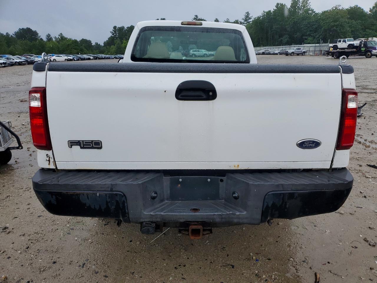 2008 Ford F250 Super Duty White vin: 1FTNF21568EE40250