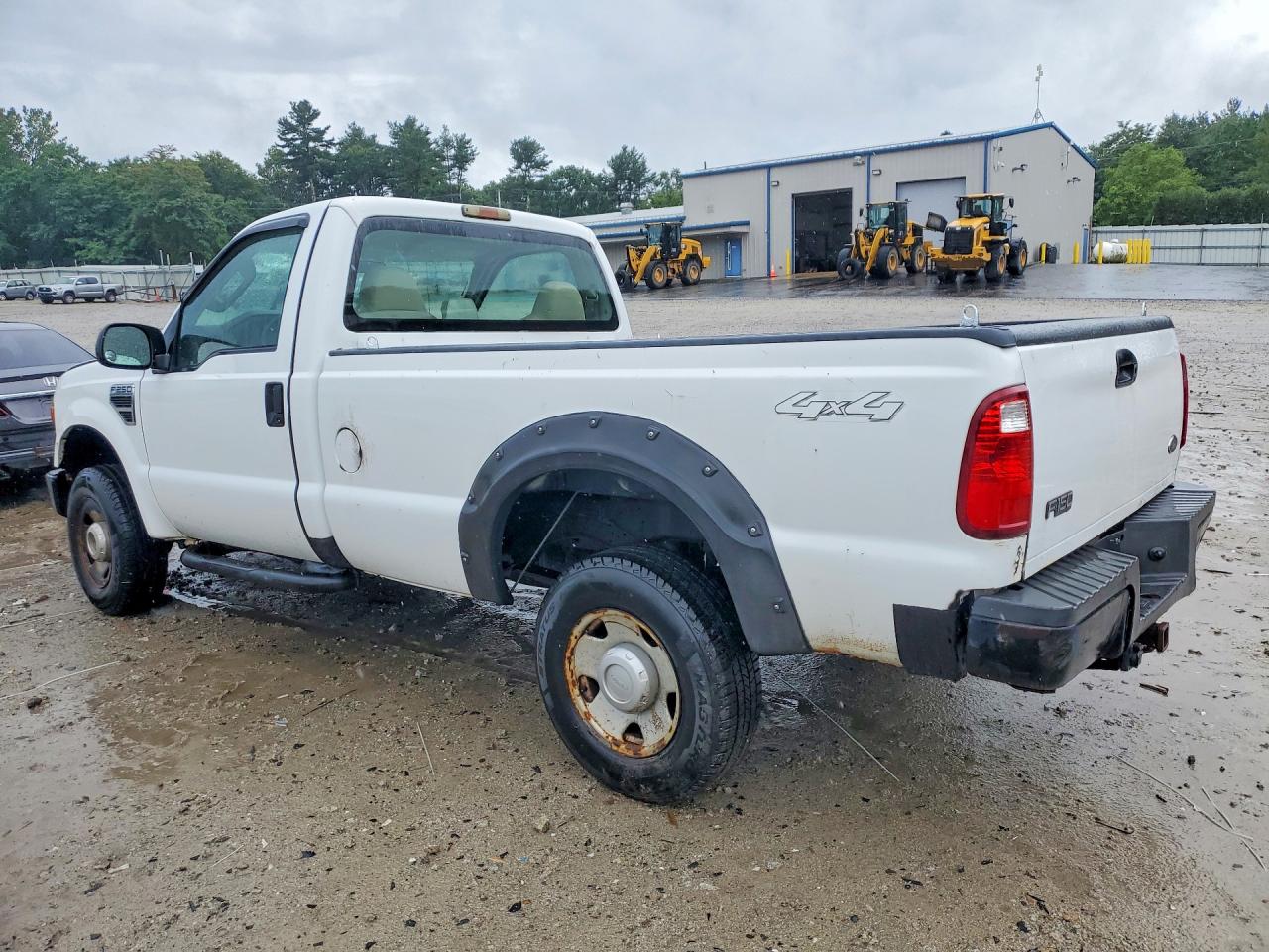 2008 Ford F250 Super Duty White vin: 1FTNF21568EE40250