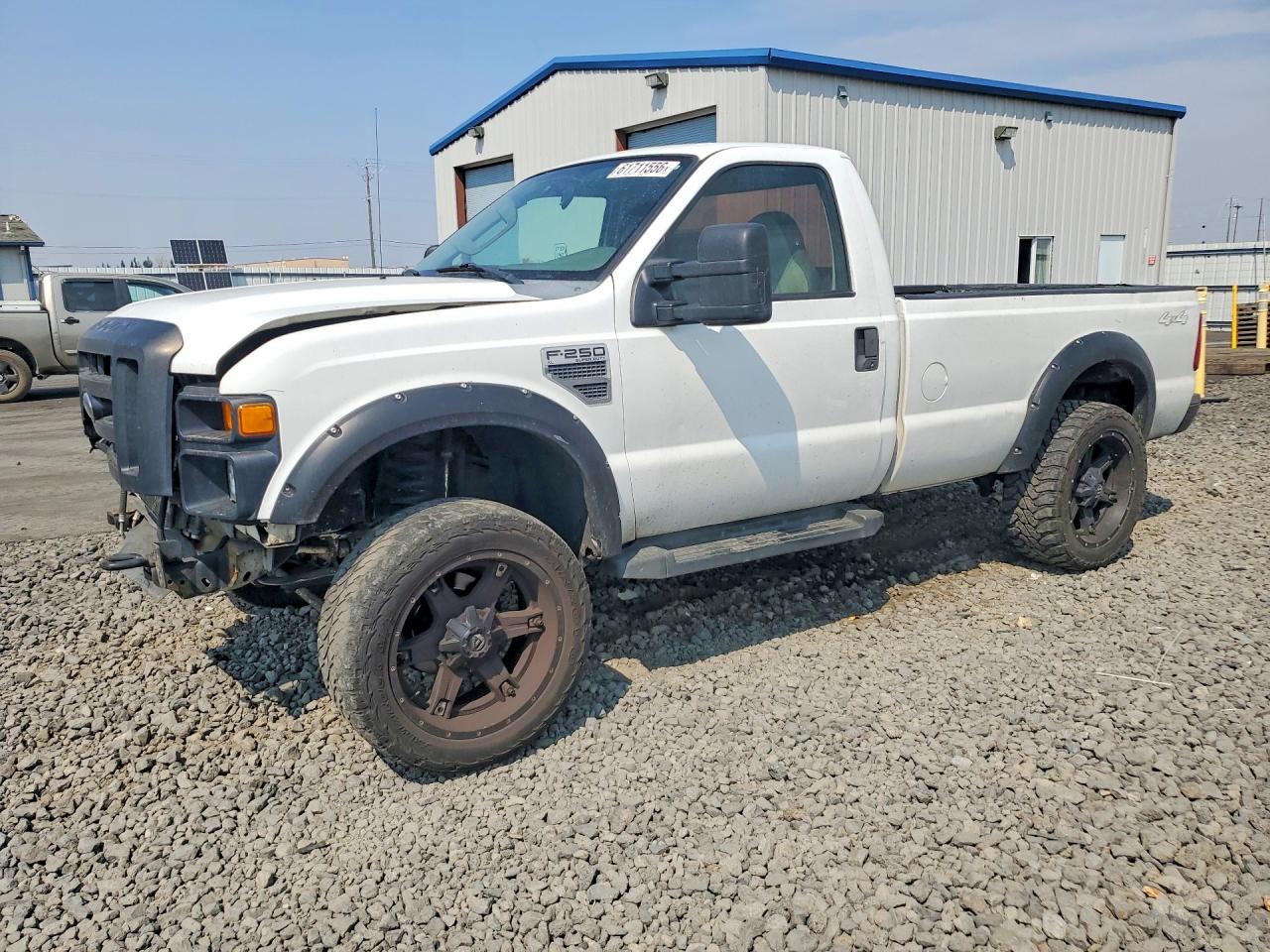 2009 Ford F250 Super Duty Белый vin: 1FTNF21569EB12988