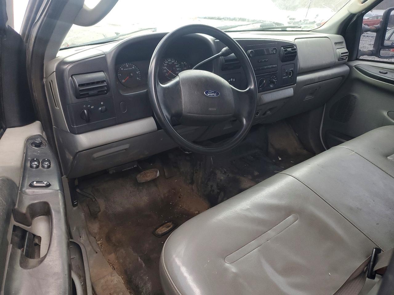 2006 Ford F250 Super Duty White vin: 1FTNF21576EC85365