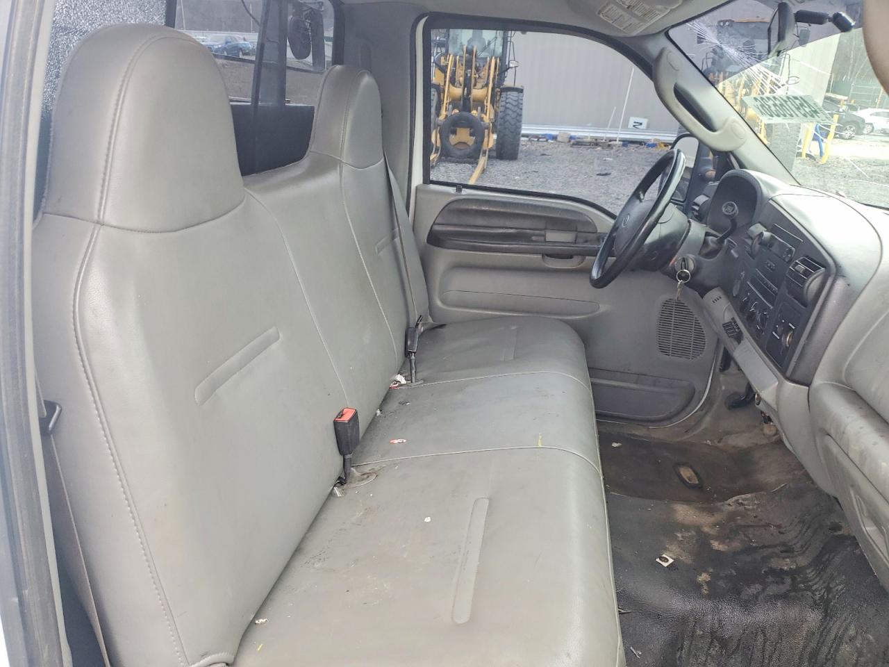 2006 Ford F250 Super Duty White vin: 1FTNF21576EC85365