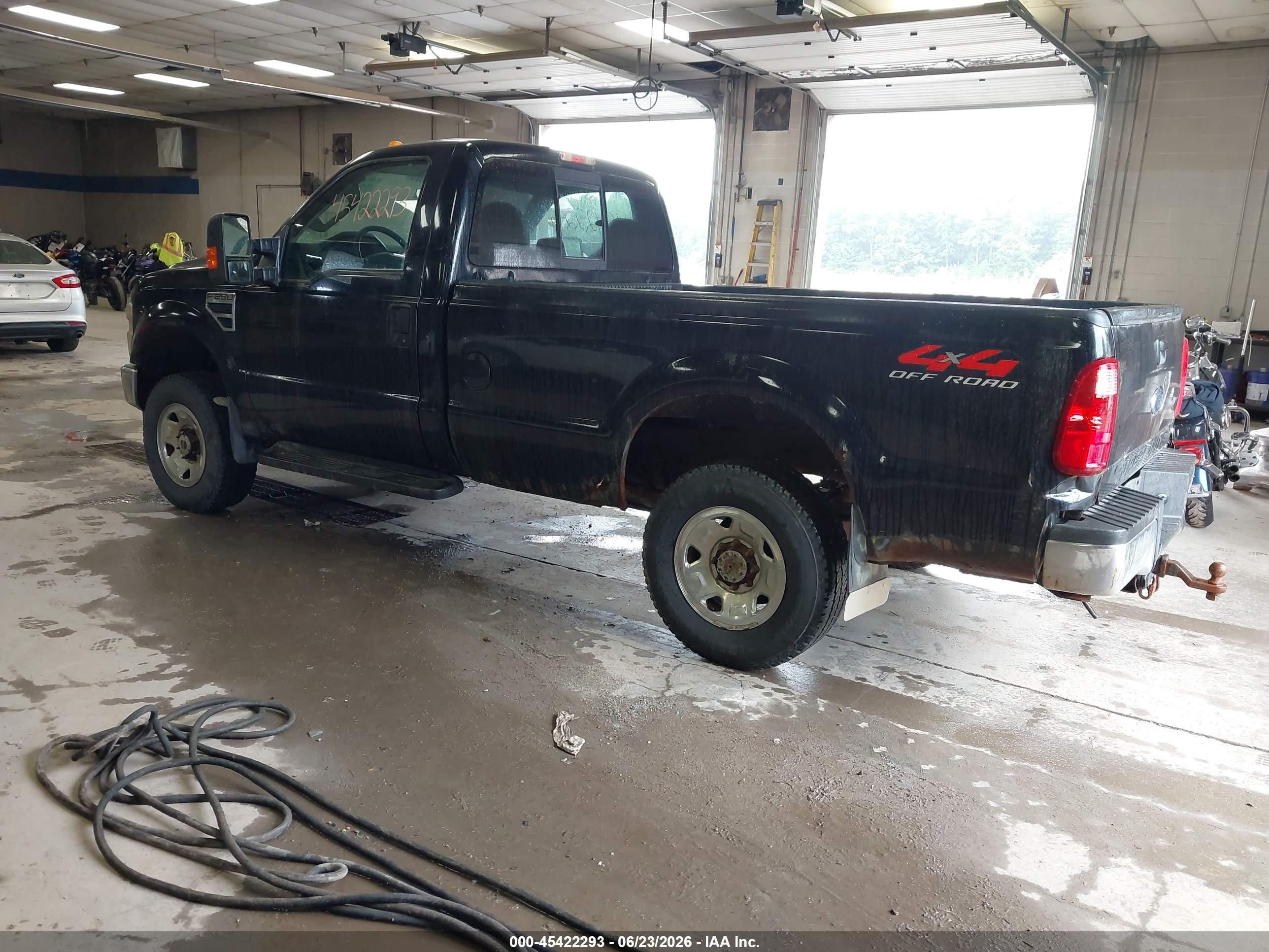 2009 Ford Super Duty F-250 Srw Xl/xlt Black vin: 1FTNF21579EA03519