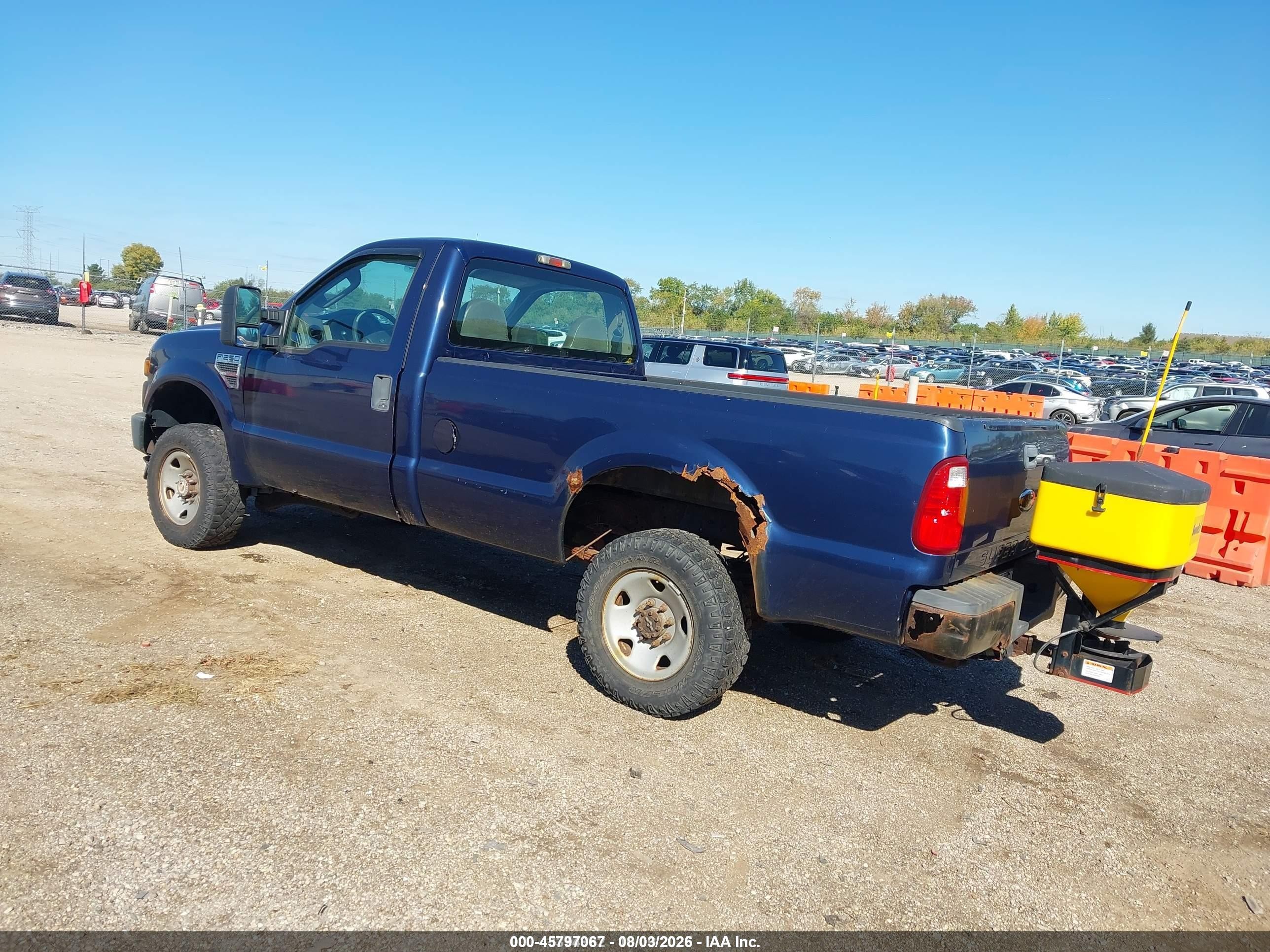 2009 Ford F-250 Xl/xlt Blue vin: 1FTNF21579EB26446