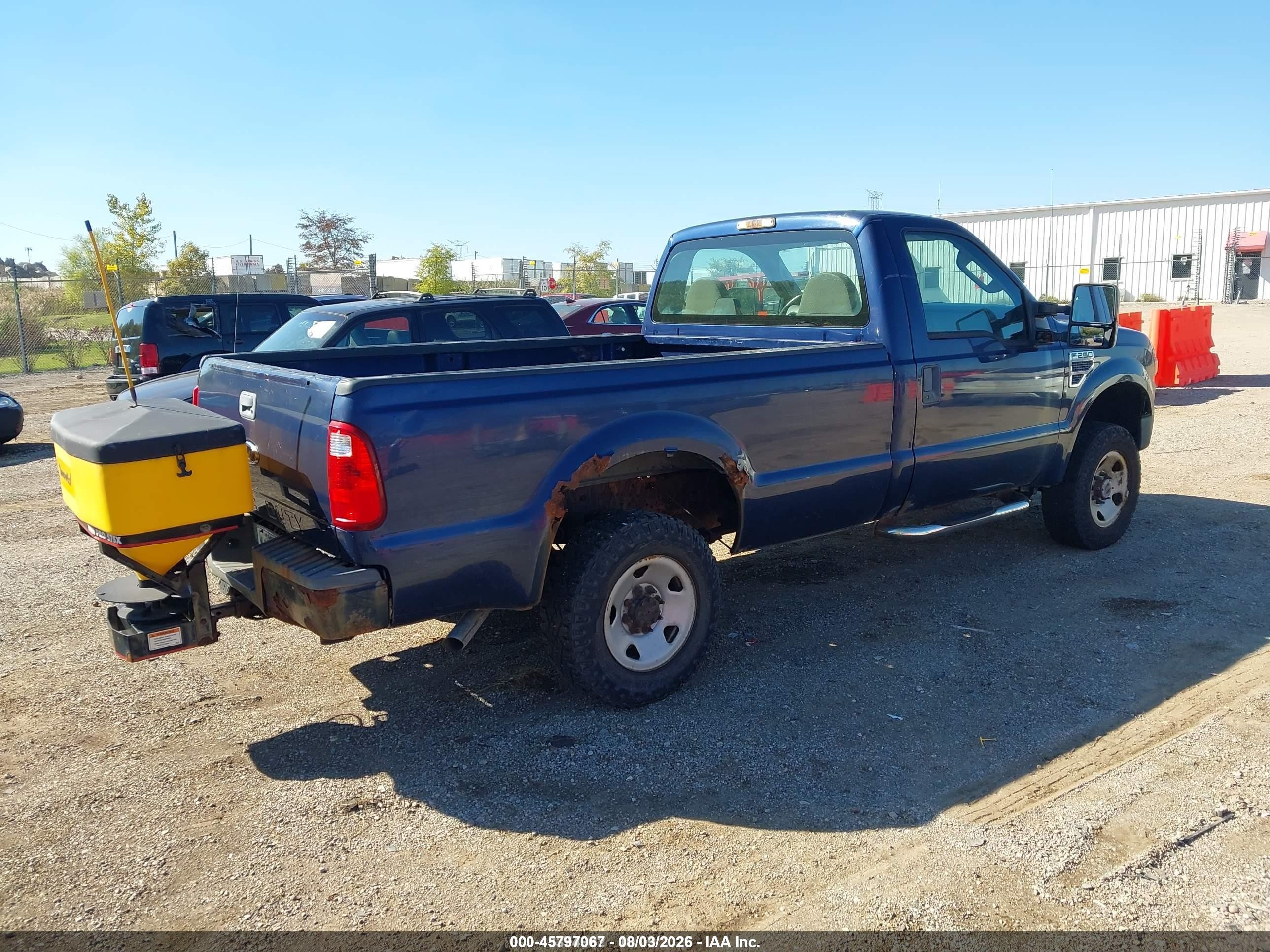 2009 Ford F-250 Xl/xlt Blue vin: 1FTNF21579EB26446