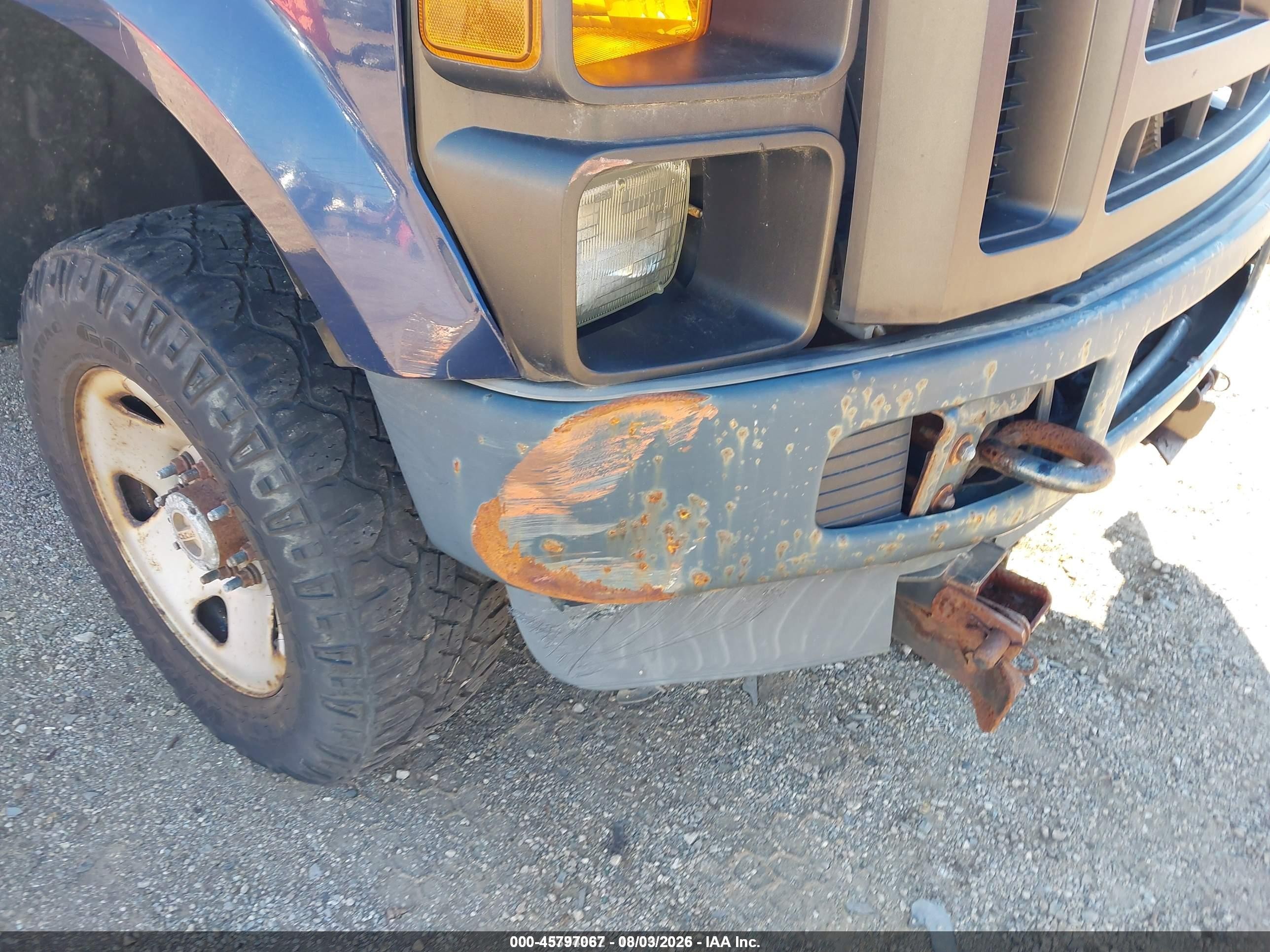 2009 Ford F-250 Xl/xlt Blue vin: 1FTNF21579EB26446