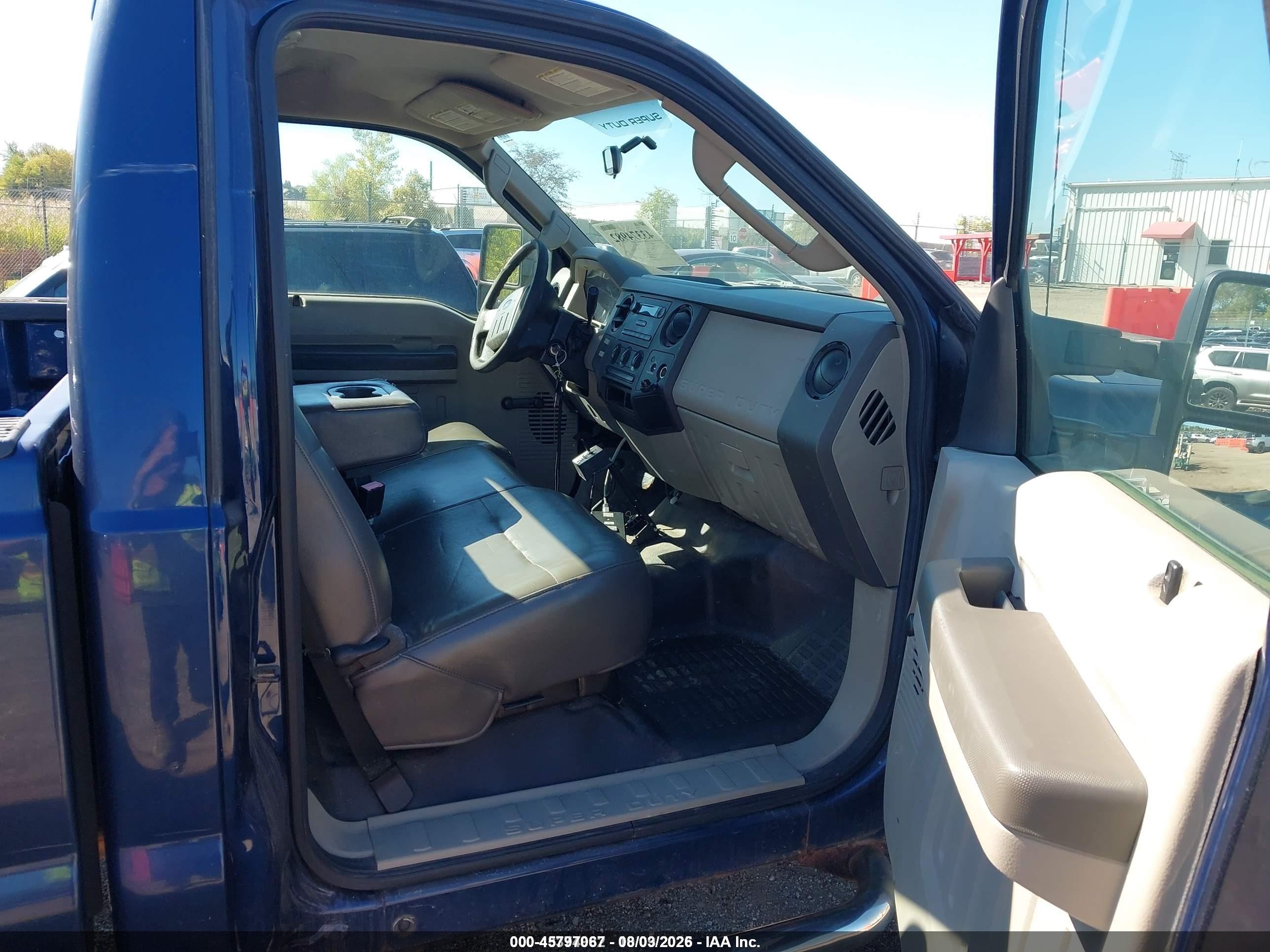 2009 Ford F-250 Xl/xlt Blue vin: 1FTNF21579EB26446
