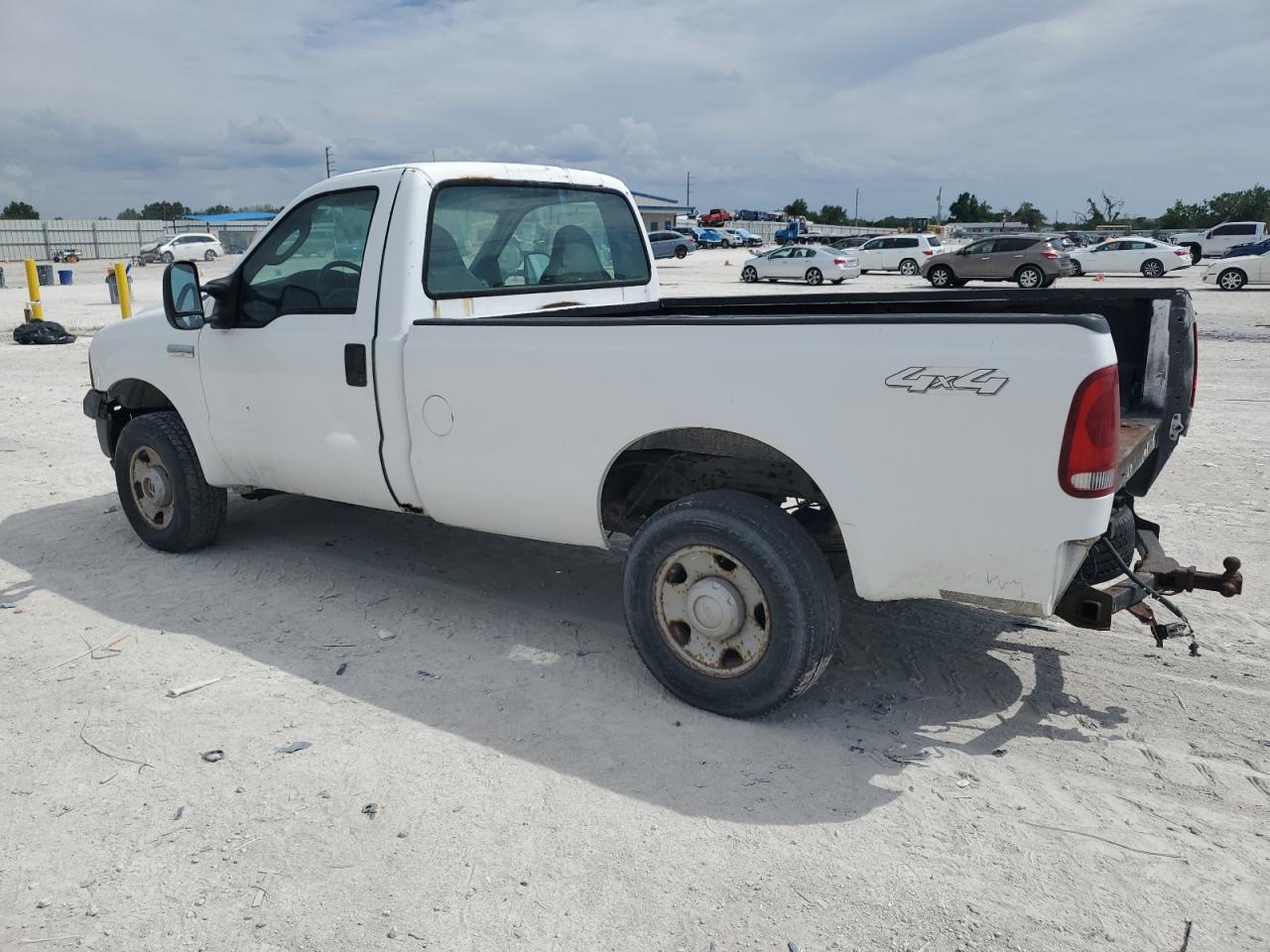2006 Ford F250 Super Duty White vin: 1FTNF21586EB86943