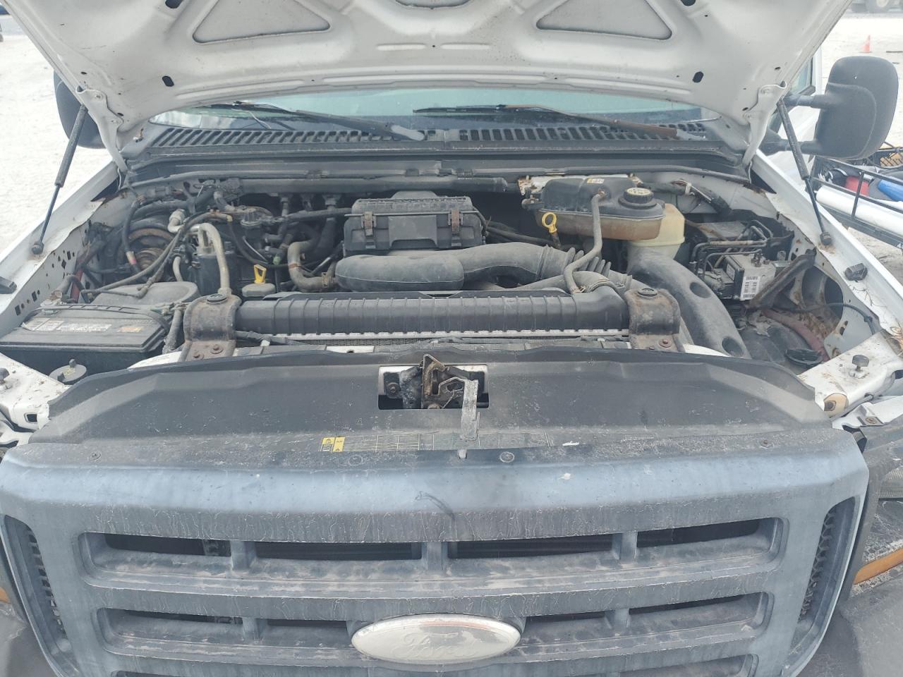 2006 Ford F250 Super Duty White vin: 1FTNF21586EB86943