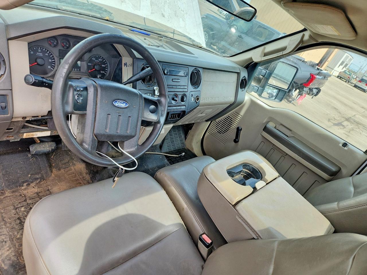 2008 Ford F250 Super Duty White vin: 1FTNF21588EB20850