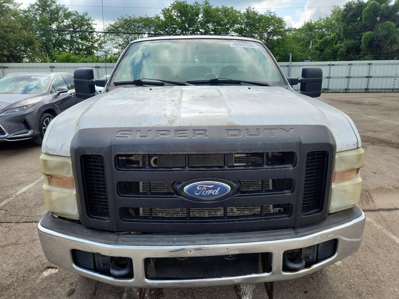 2008 Ford F250 Super Duty White vin: 1FTNF21588EB20850