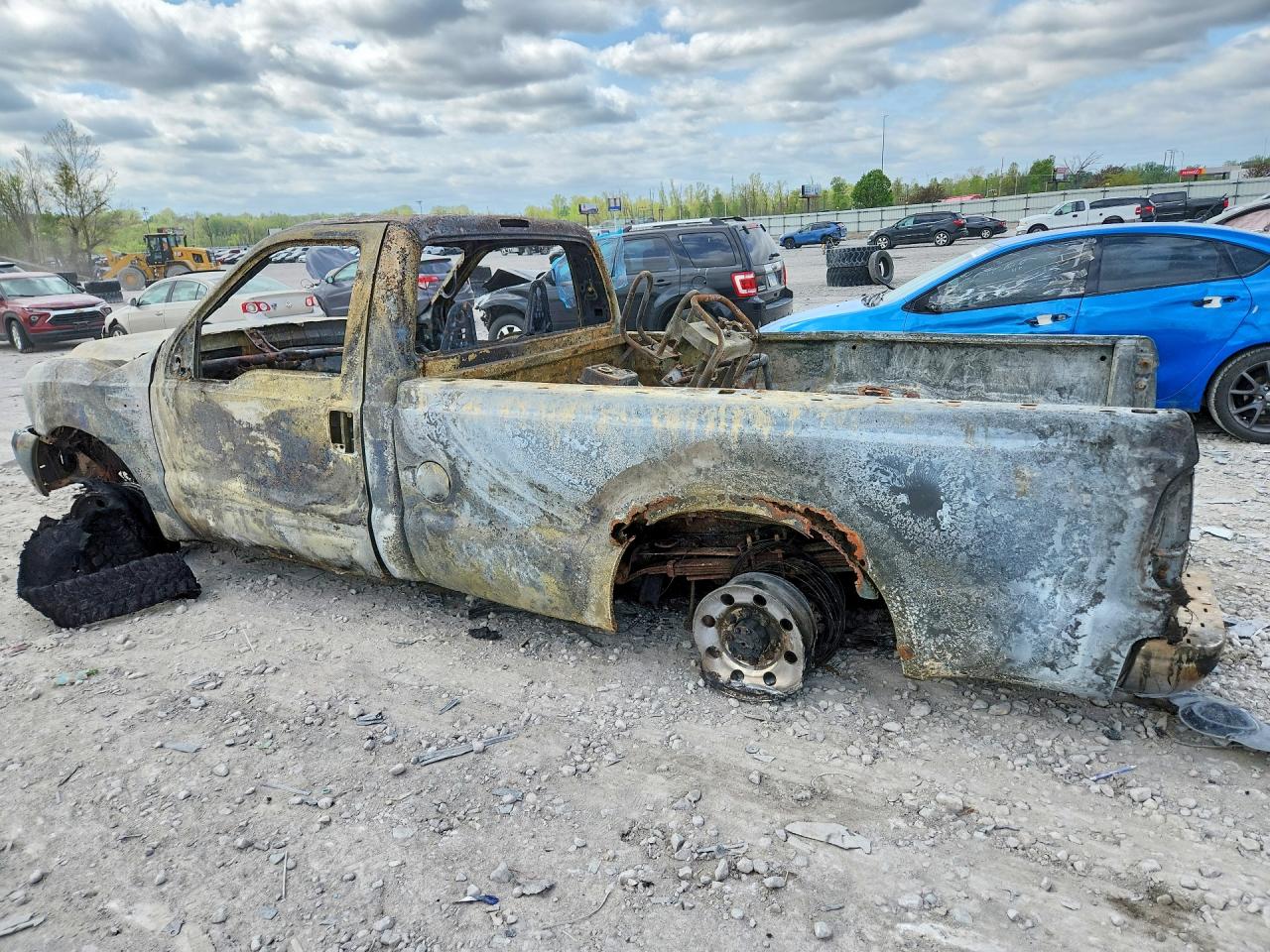 2001 Ford F250 Super Duty Burn vin: 1FTNF21F01EC86035