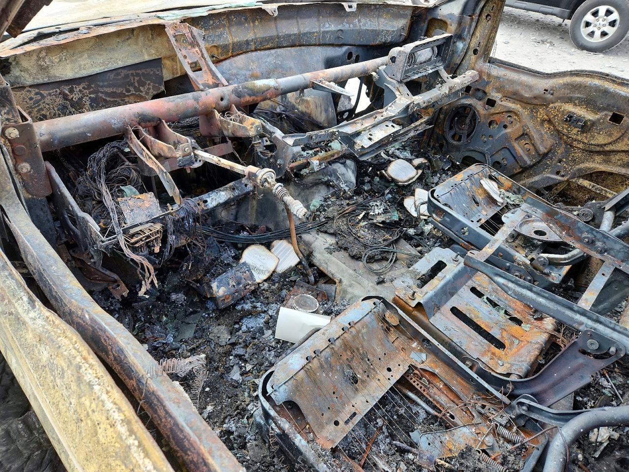 2001 Ford F250 Super Duty Burn vin: 1FTNF21F01EC86035