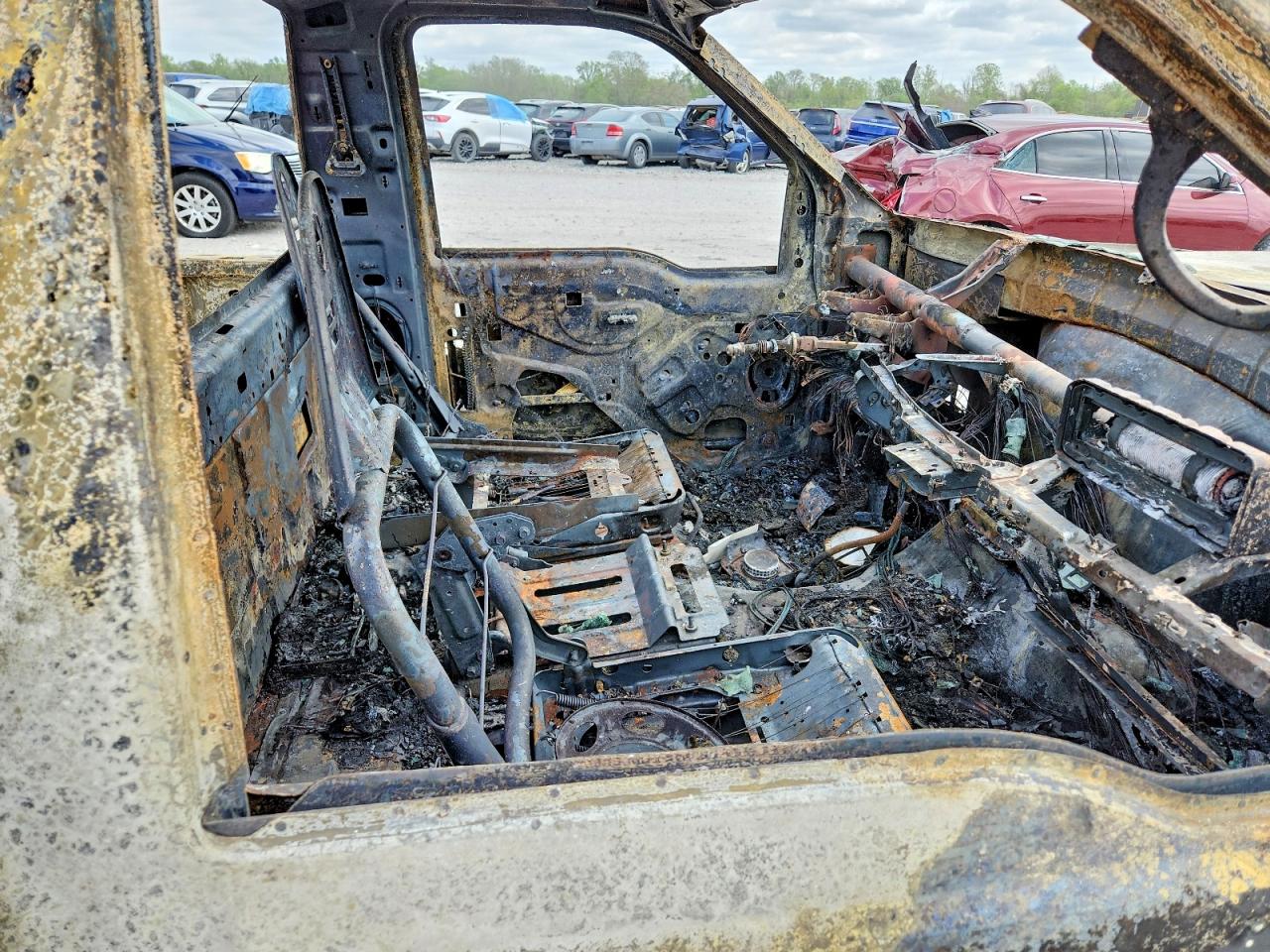 2001 Ford F250 Super Duty Burn vin: 1FTNF21F01EC86035