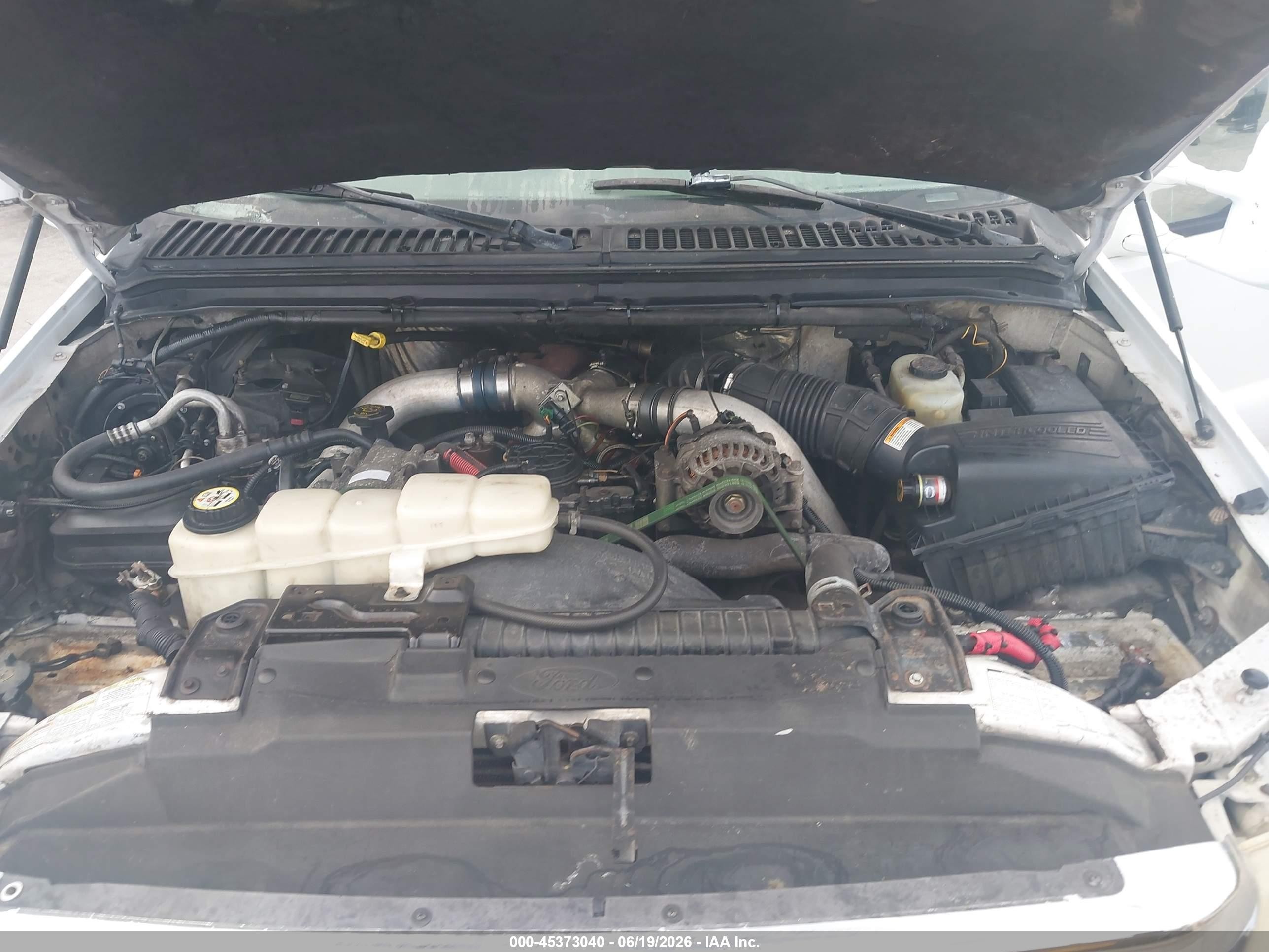 1999 Ford F-250 Lariat/xl/xlt White vin: 1FTNF21F2XEC26363