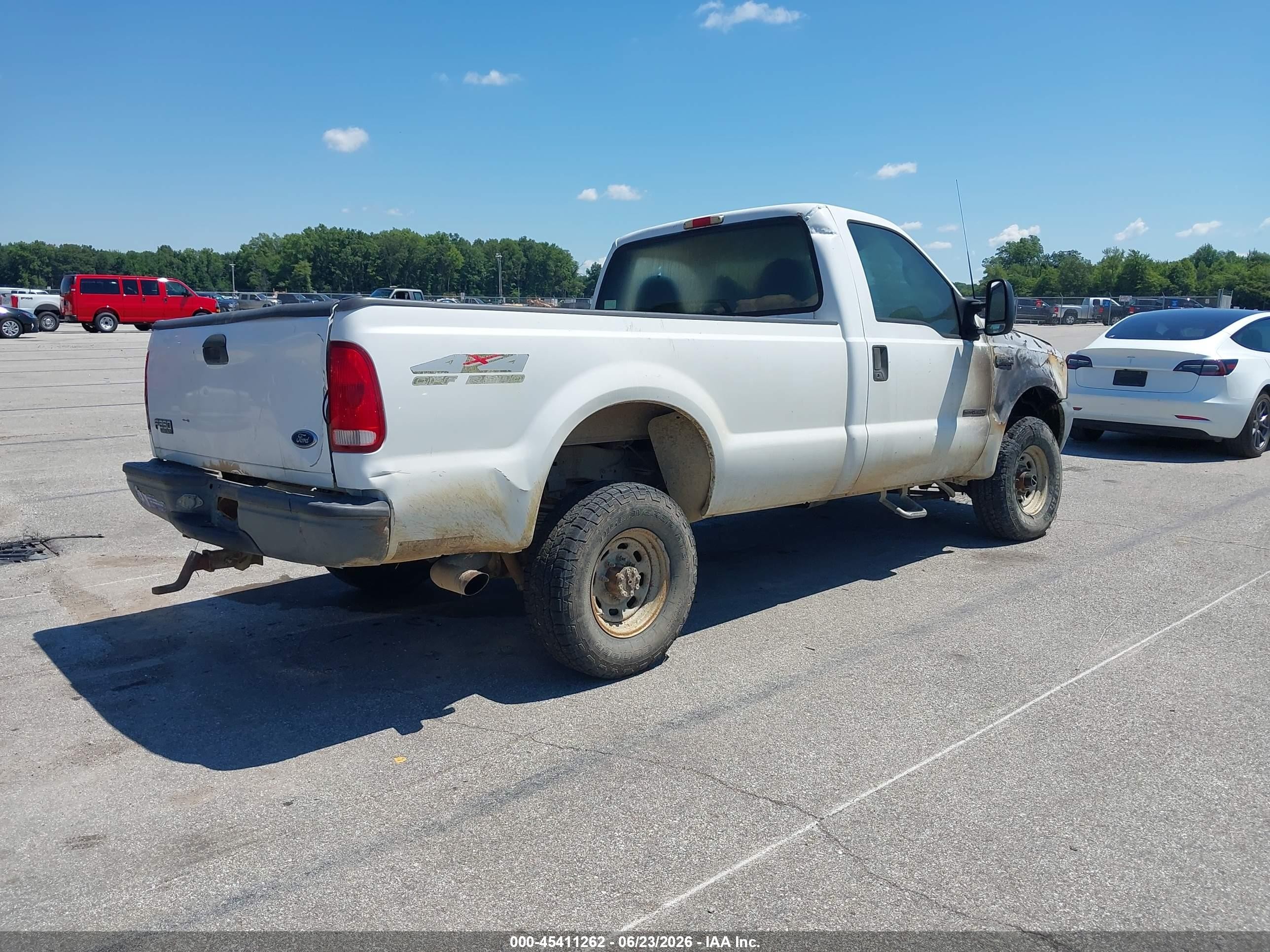 1999 Ford F-250 Lariat/xl/xlt White vin: 1FTNF21F2XEC88832