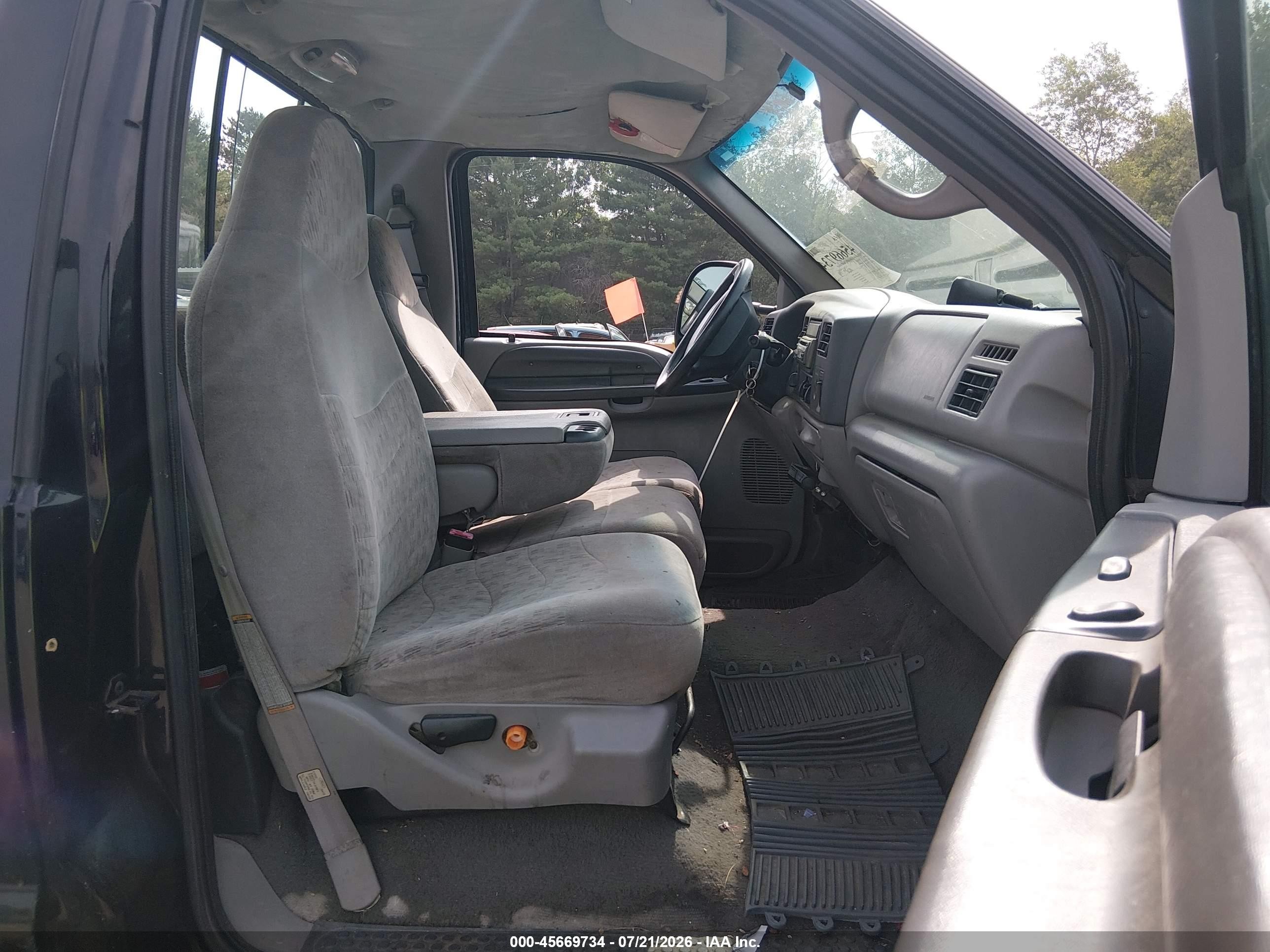 1999 Ford F-250 Lariat/xl/xlt Black vin: 1FTNF21F7XEB43382