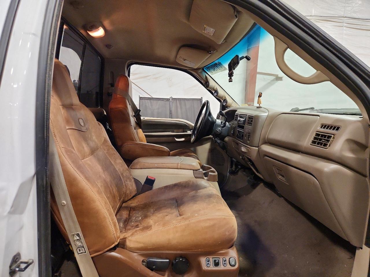 2000 Ford F250 Super Duty White vin: 1FTNF21F7YEA26872