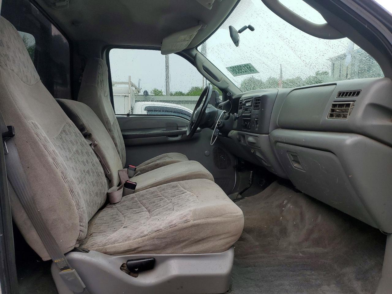 2004 Ford F250 Super Duty White vin: 1FTNF21L34EC99811