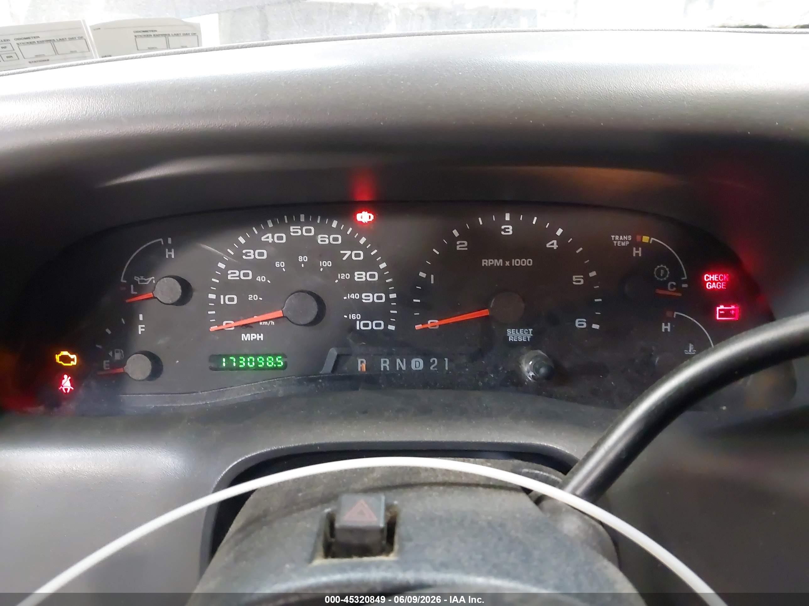 2004 Ford F-250 Xl/xlt Black vin: 1FTNF21L44EC64095