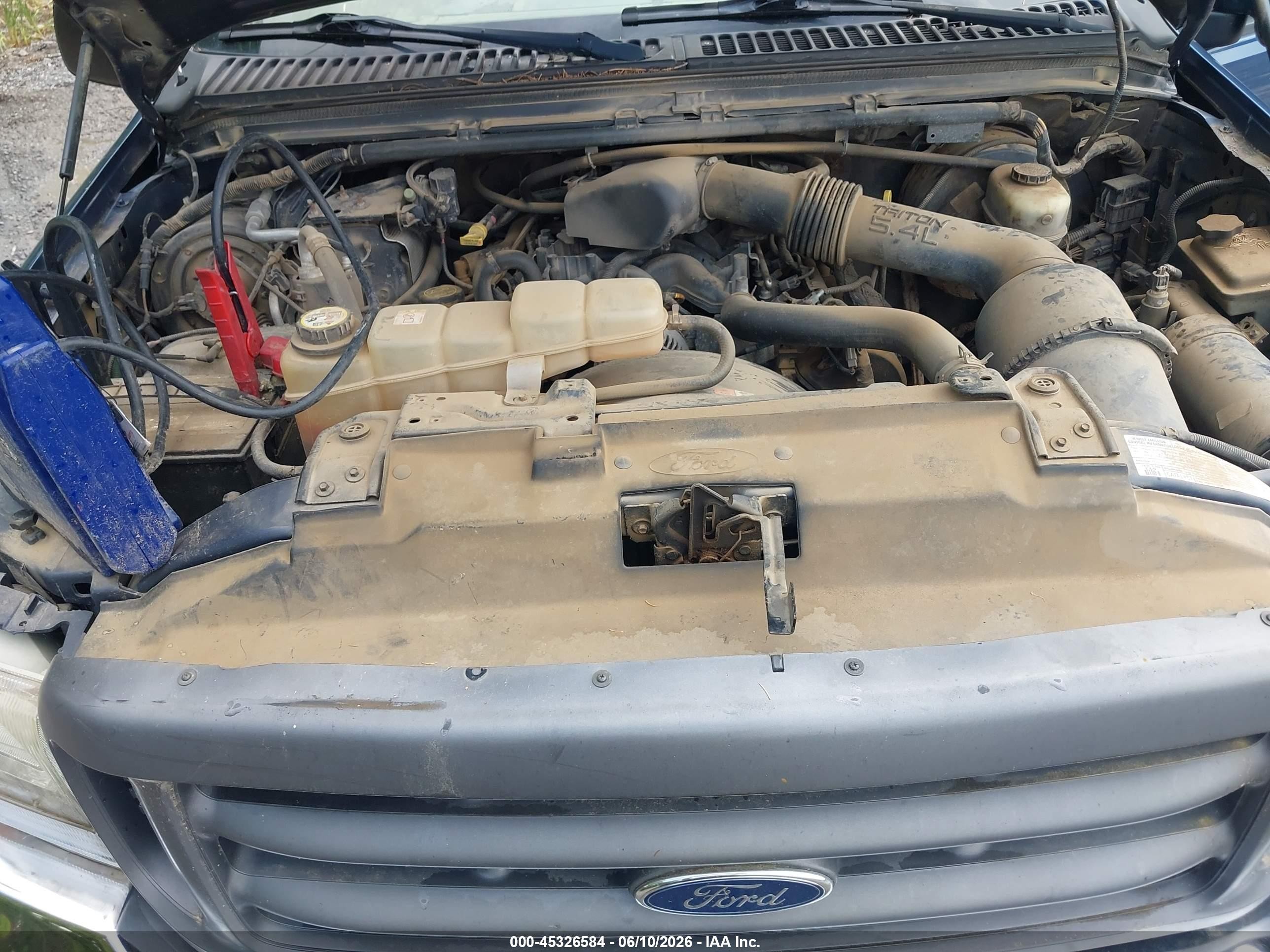 2004 Ford F-250 Xl/xlt Blue vin: 1FTNF21L74EA14463