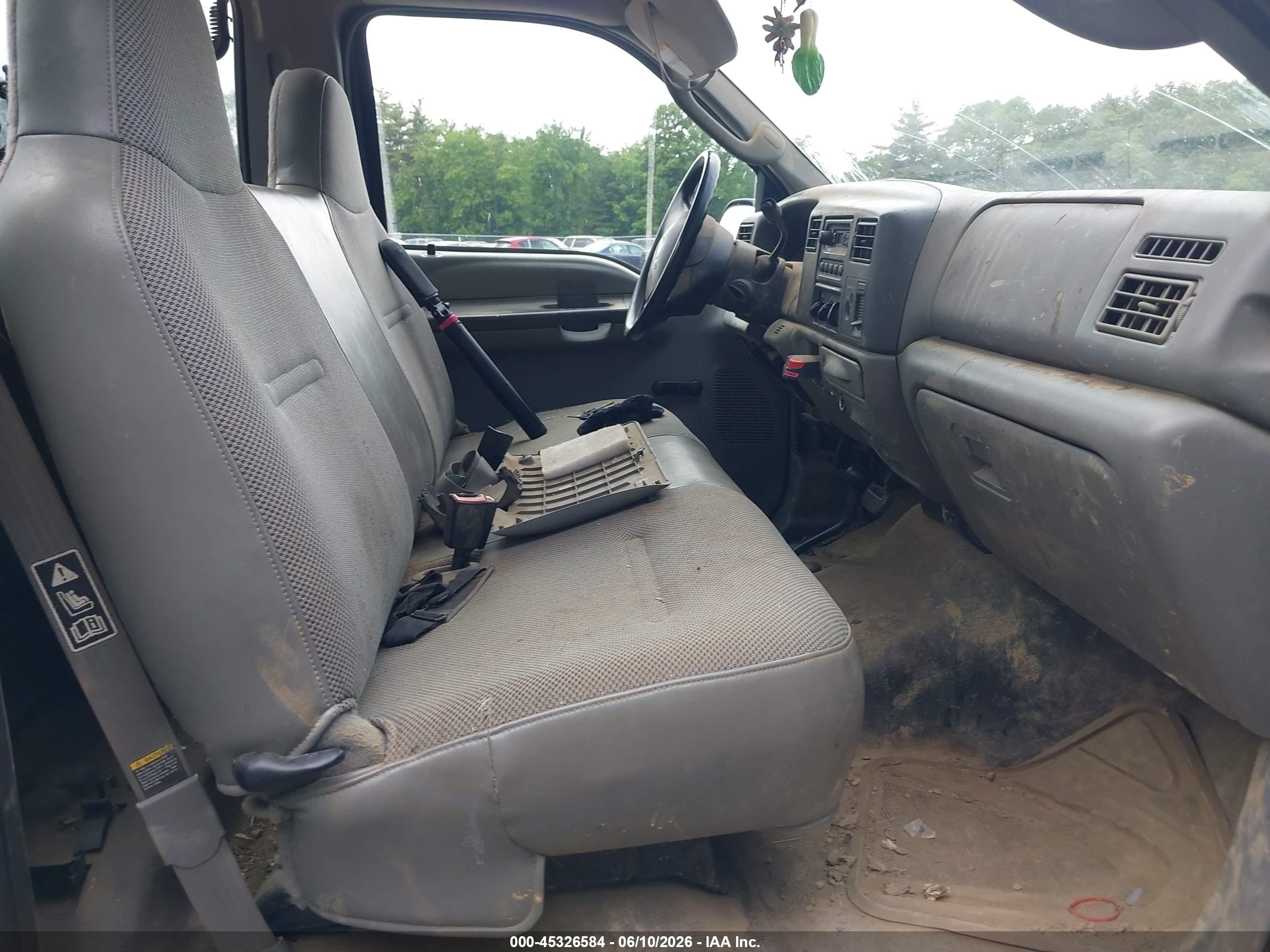 2004 Ford F-250 Xl/xlt Blue vin: 1FTNF21L74EA14463