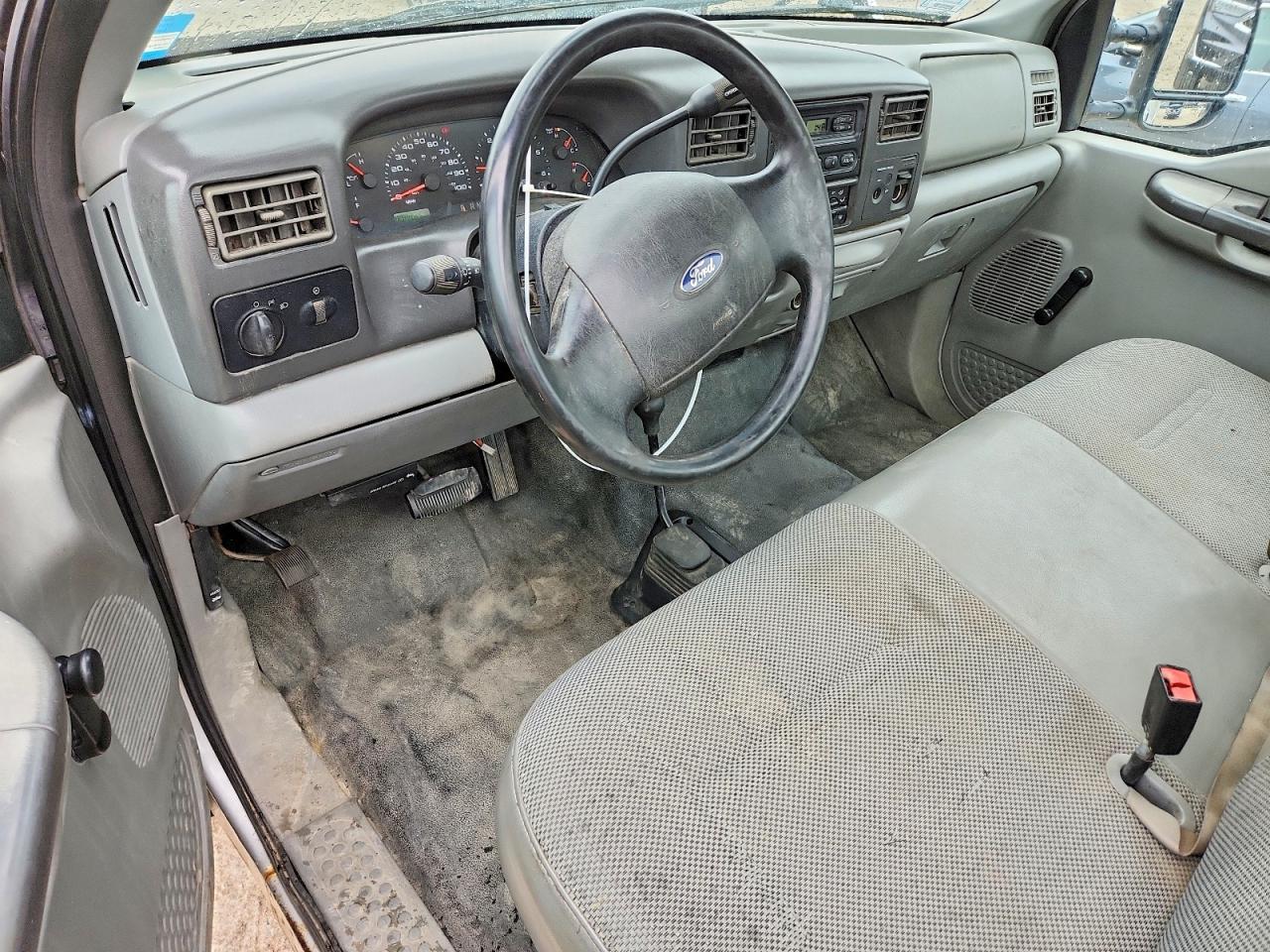 2004 Ford F250 Super Duty White vin: 1FTNF21L74ED93643