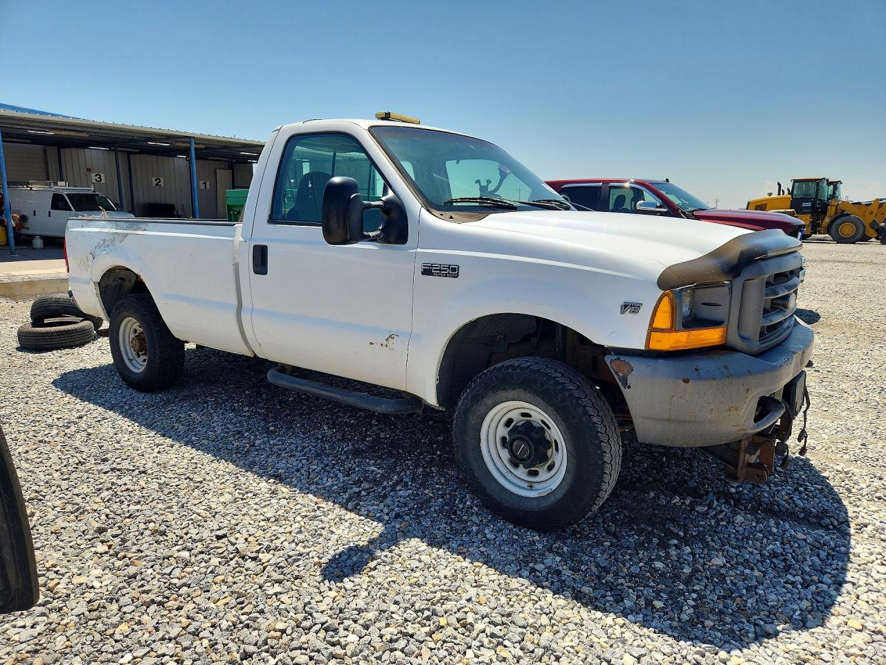 1999 Ford F250 Super Duty White vin: 1FTNF21L8XEE31112
