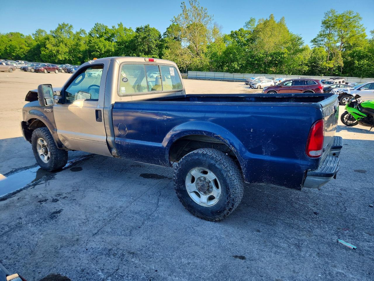 2003 Ford F250 Super Duty Beige vin: 1FTNF21P33ED18083