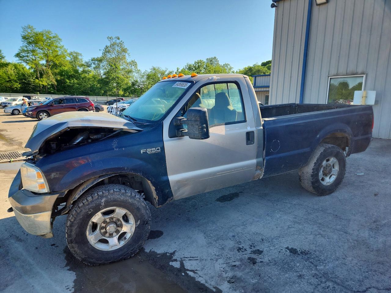 2003 Ford F250 Super Duty Beige vin: 1FTNF21P33ED18083