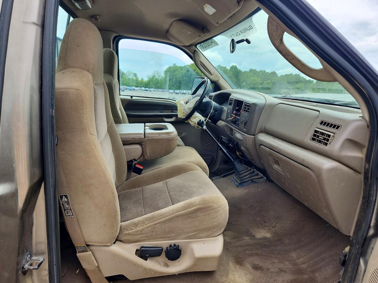 2003 Ford F250 Super Duty Beige vin: 1FTNF21P33ED18083