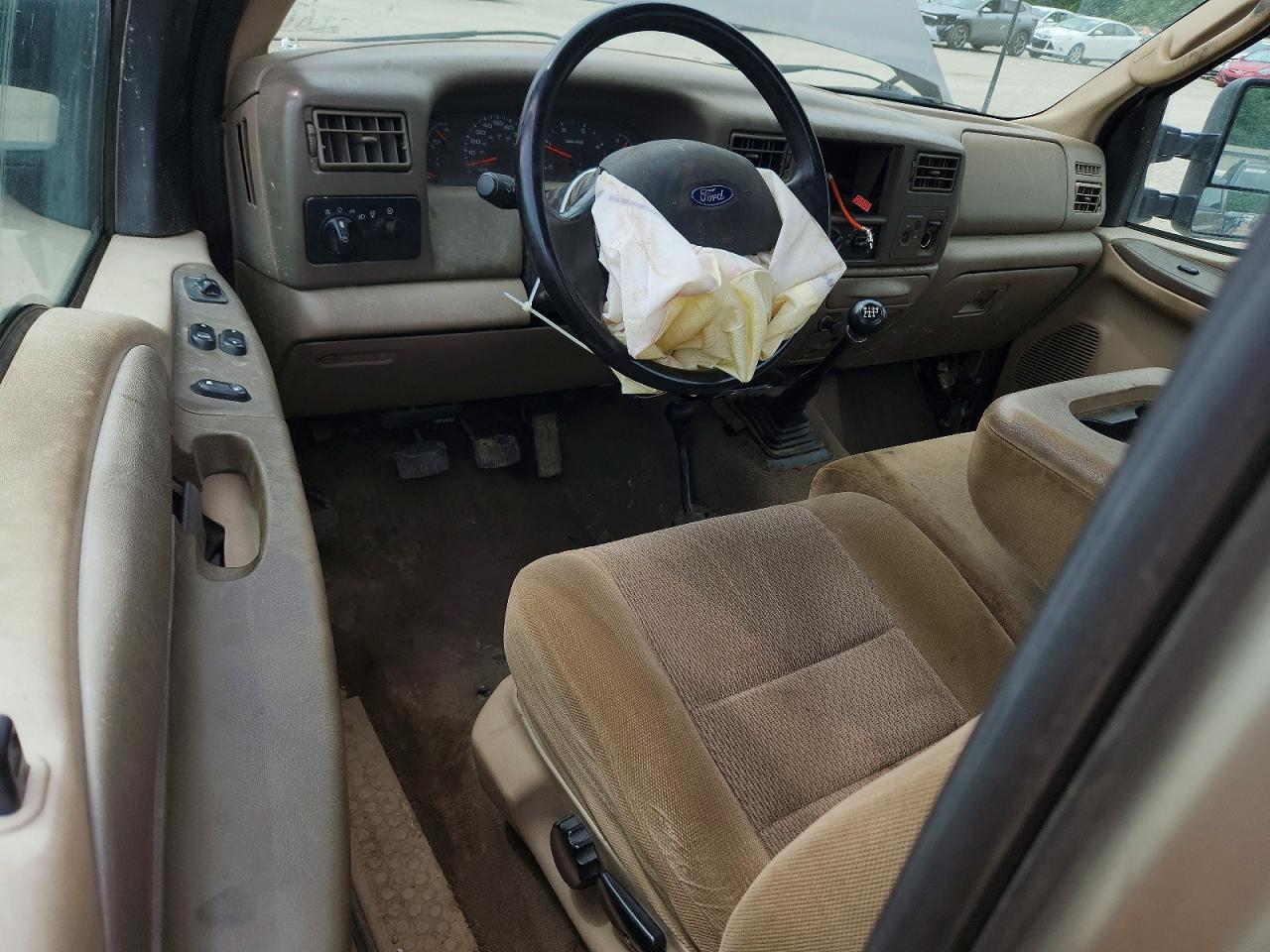 2003 Ford F250 Super Duty Beige vin: 1FTNF21P33ED18083