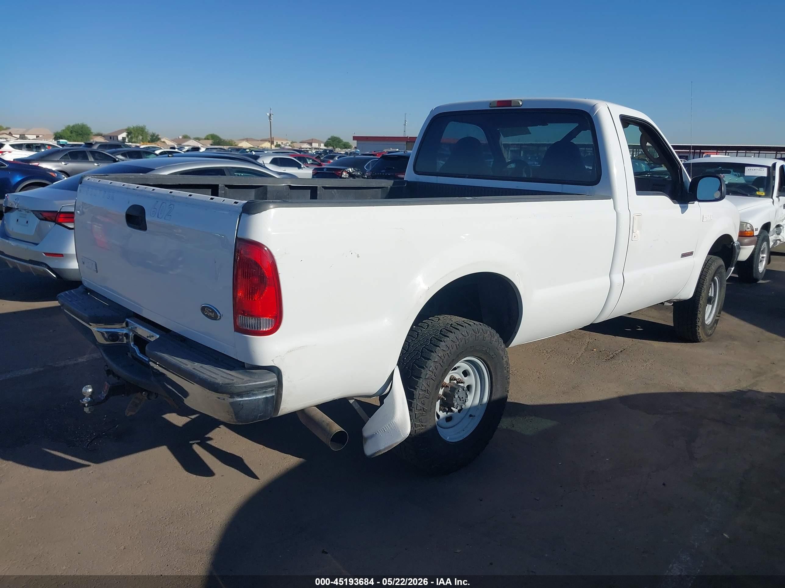 2004 Ford F-250 Xl/xlt White vin: 1FTNF21P74EB65998