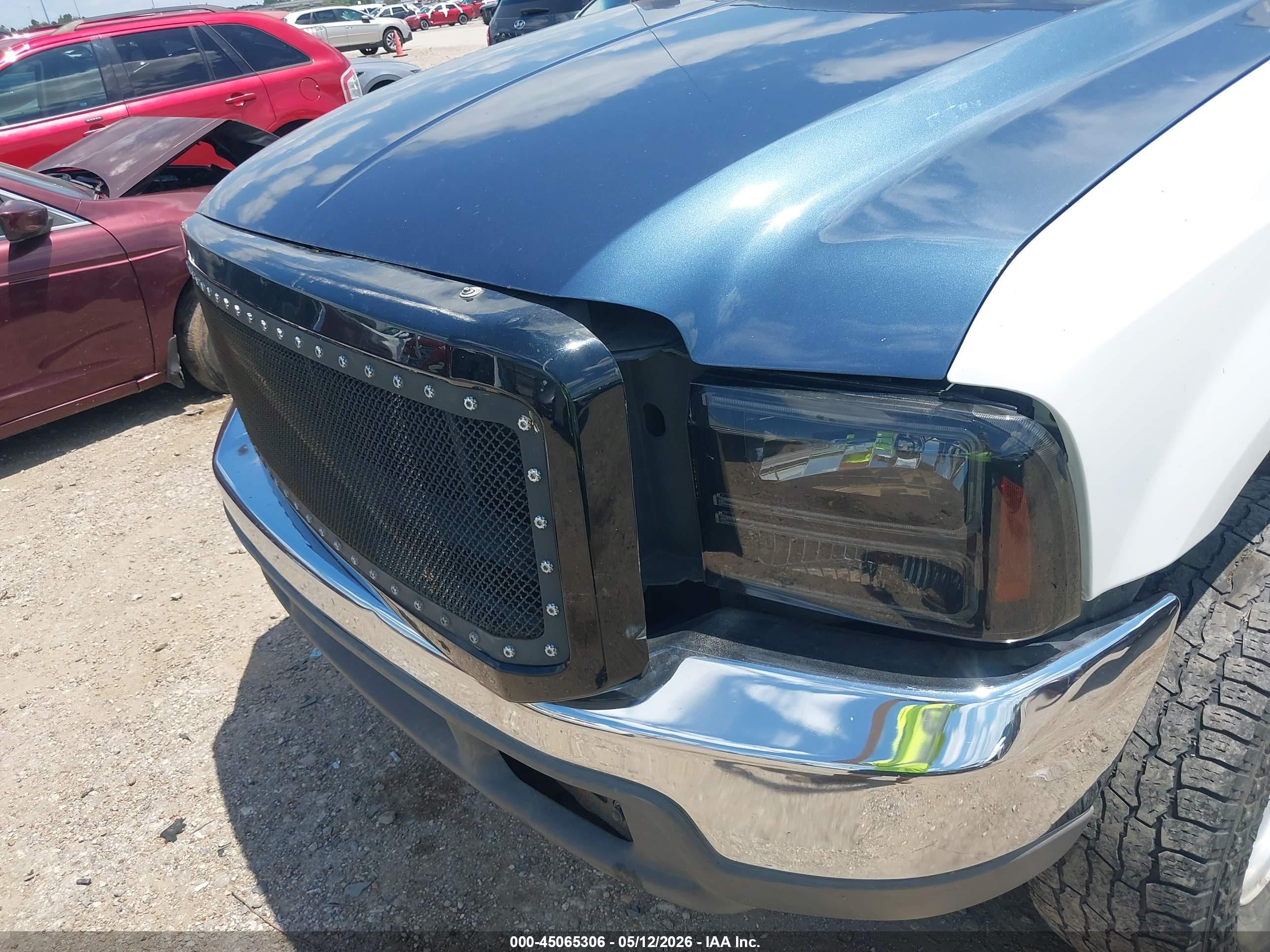 2004 Ford F-250 Xl/xlt Blue vin: 1FTNF21S34ED83831