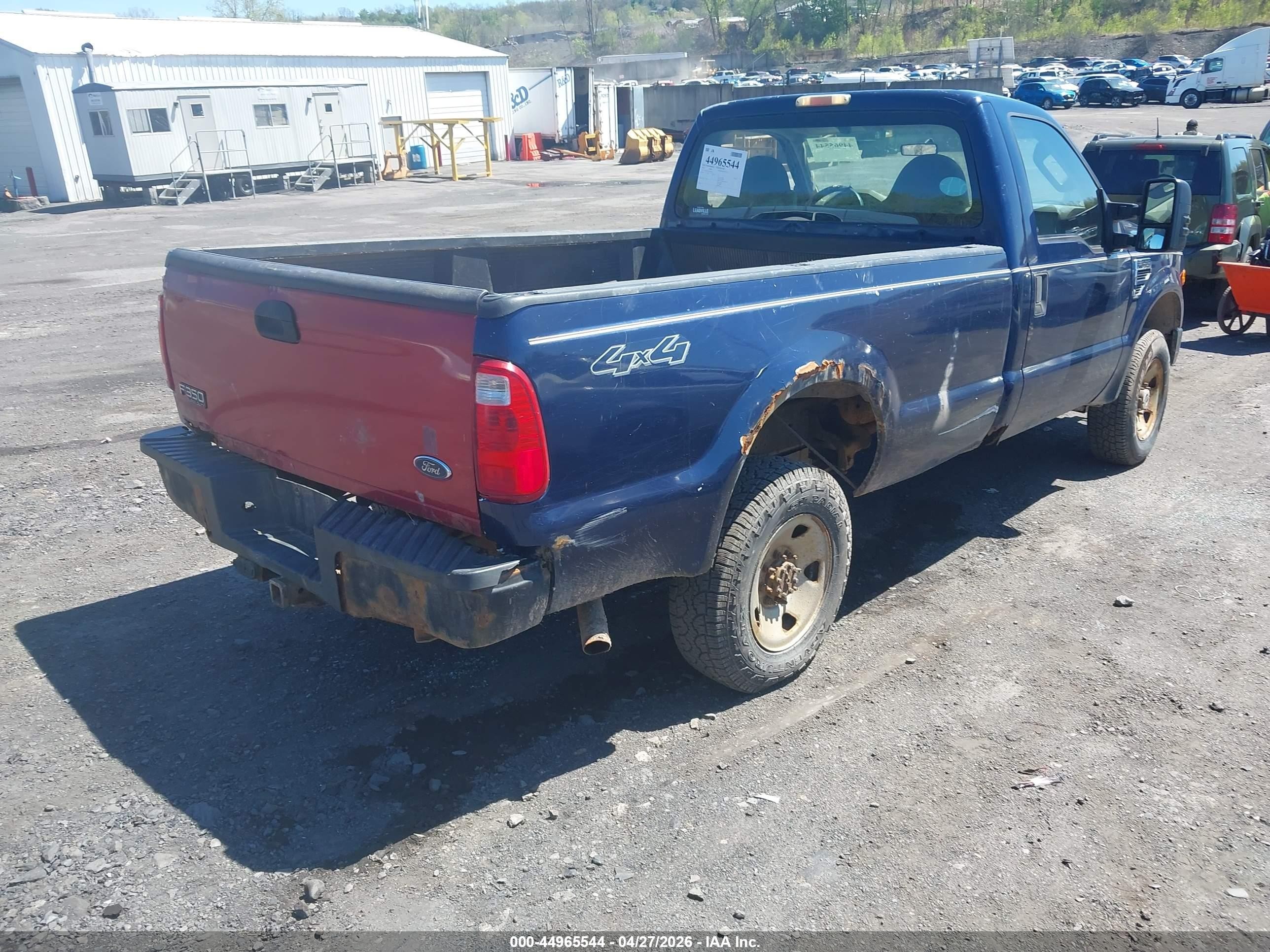2010 Ford Super Duty F-250 Srw Xl/xlt Blue vin: 1FTNF2B51AEA20741