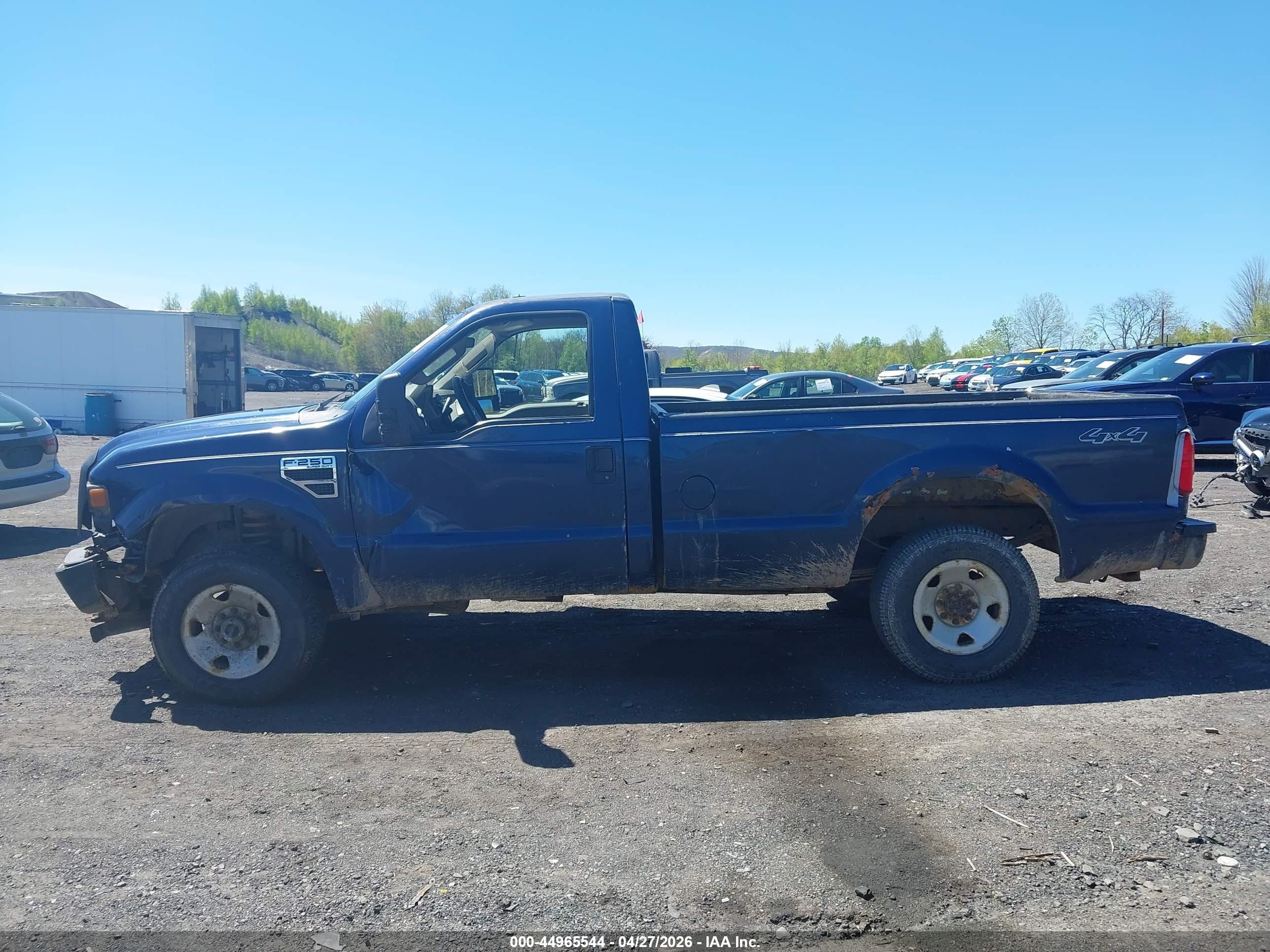 2010 Ford Super Duty F-250 Srw Xl/xlt Blue vin: 1FTNF2B51AEA20741