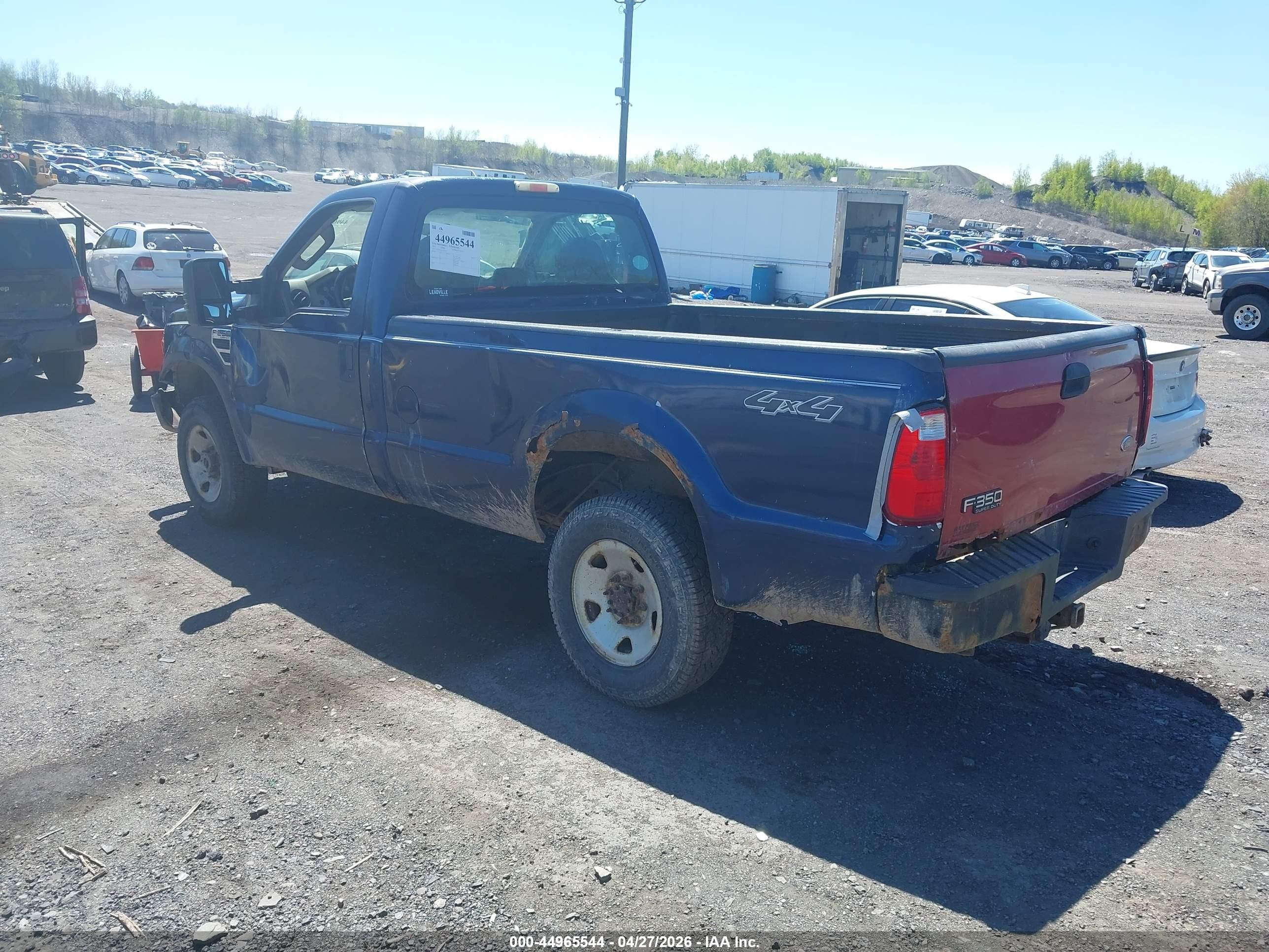 2010 Ford Super Duty F-250 Srw Xl/xlt Blue vin: 1FTNF2B51AEA20741