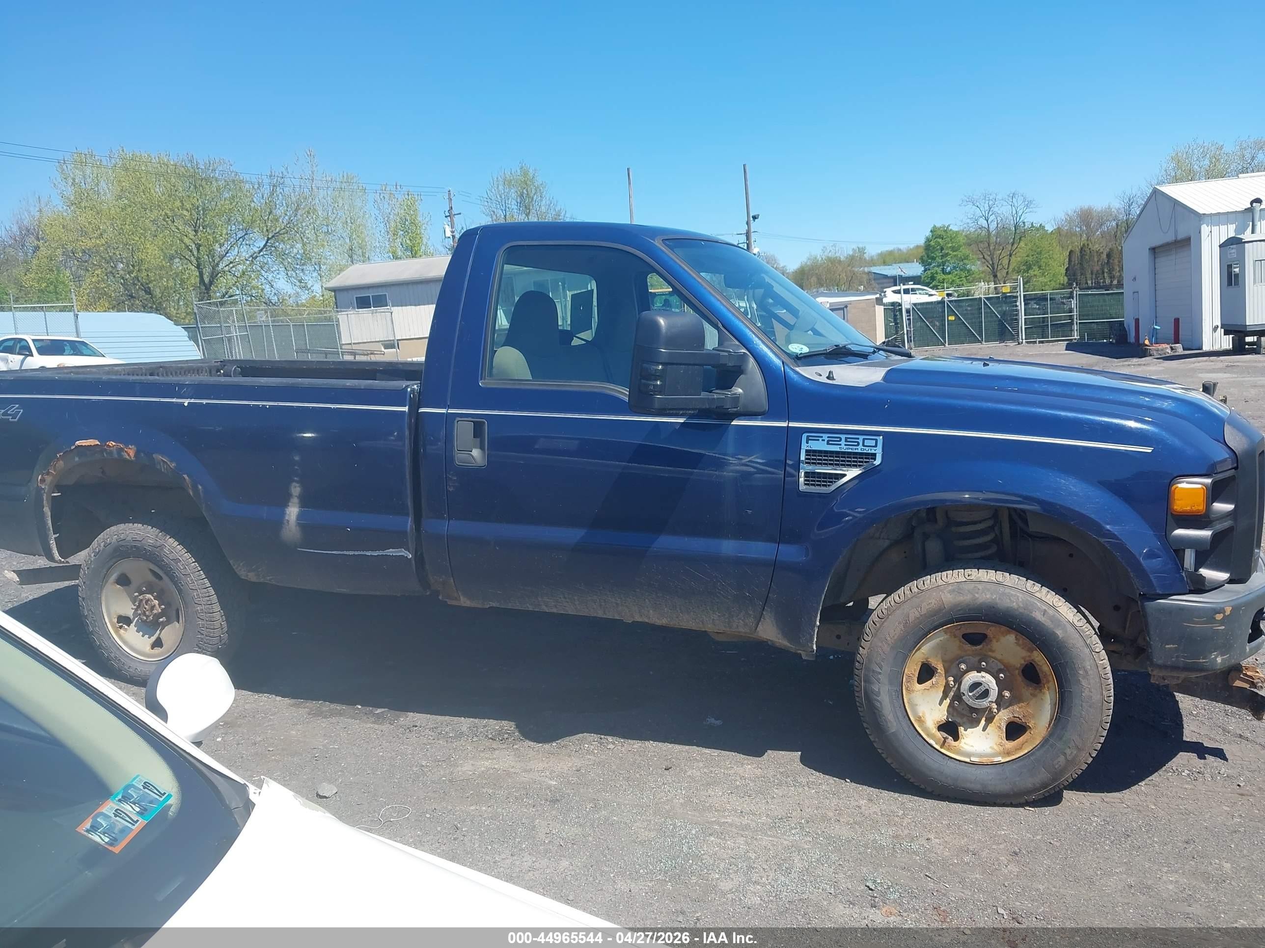 2010 Ford Super Duty F-250 Srw Xl/xlt Blue vin: 1FTNF2B51AEA20741