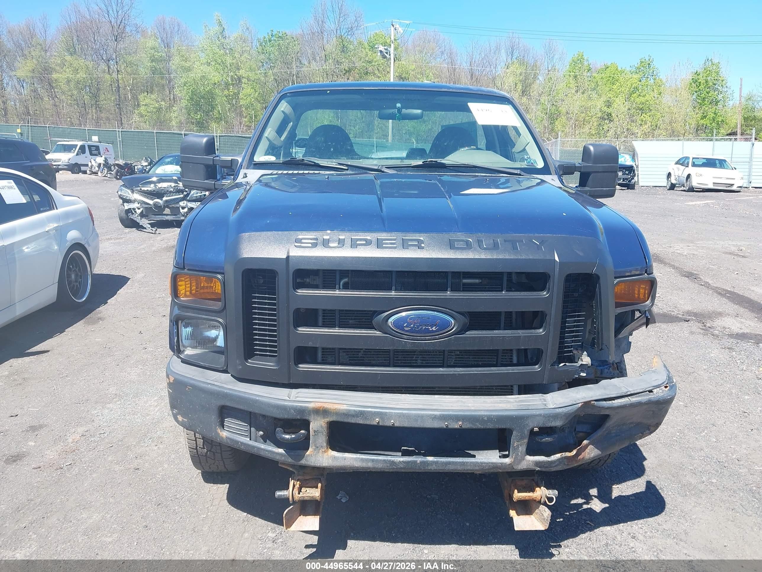 2010 Ford Super Duty F-250 Srw Xl/xlt Blue vin: 1FTNF2B51AEA20741