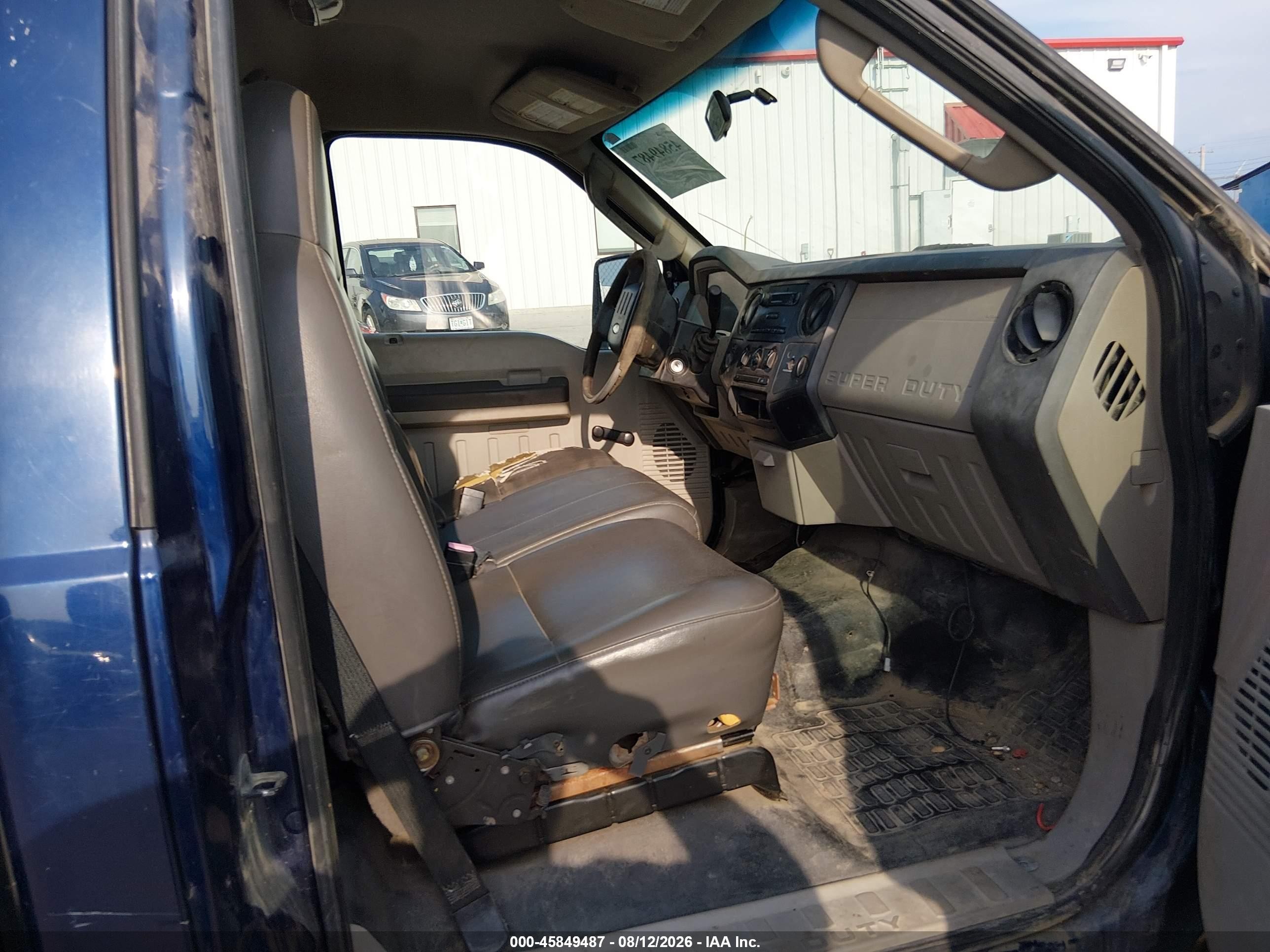 2010 Ford Super Duty F-250 Srw Xl/xlt Dark Blue vin: 1FTNF2B57AEA49869