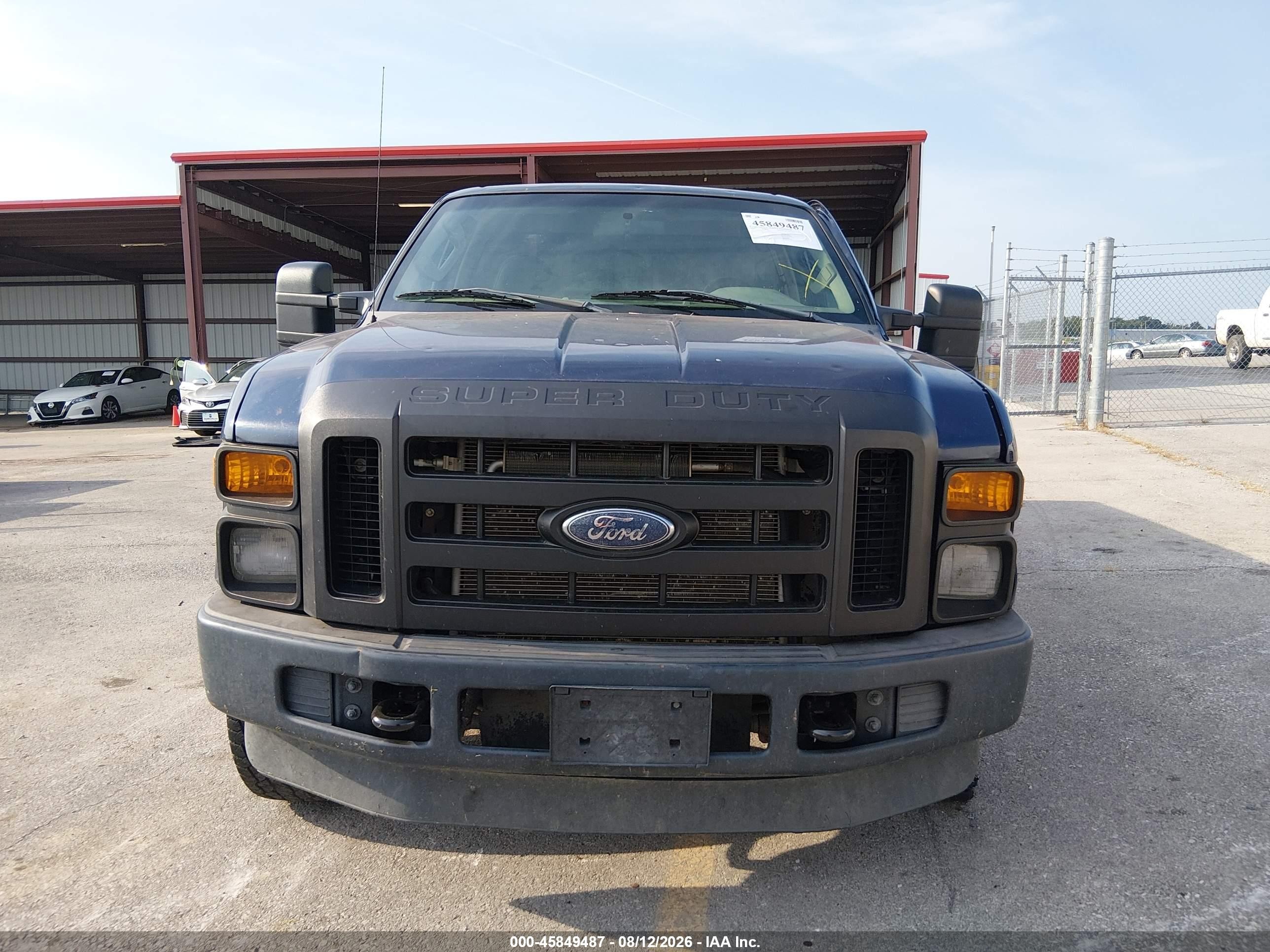 2010 Ford Super Duty F-250 Srw Xl/xlt Dark Blue vin: 1FTNF2B57AEA49869